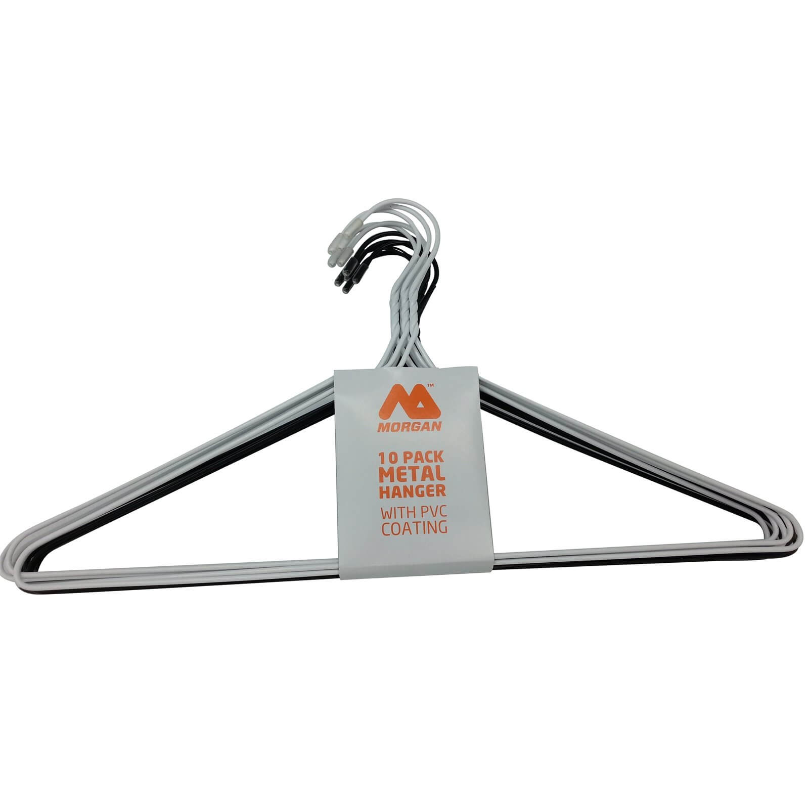 Metal Clothes Hangers - 10 Pack
