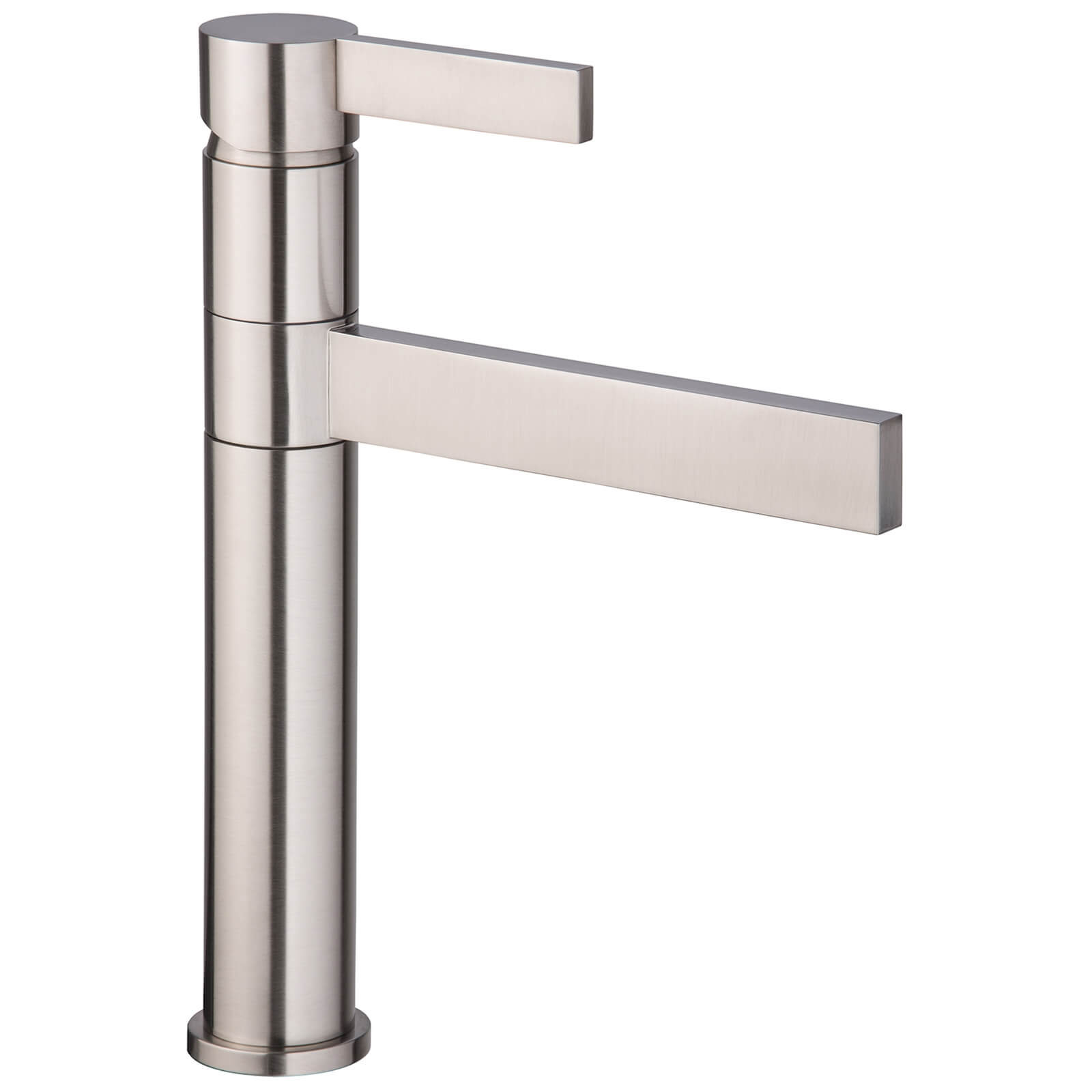 Fizz Top Single Lever Mono Tap Brushed