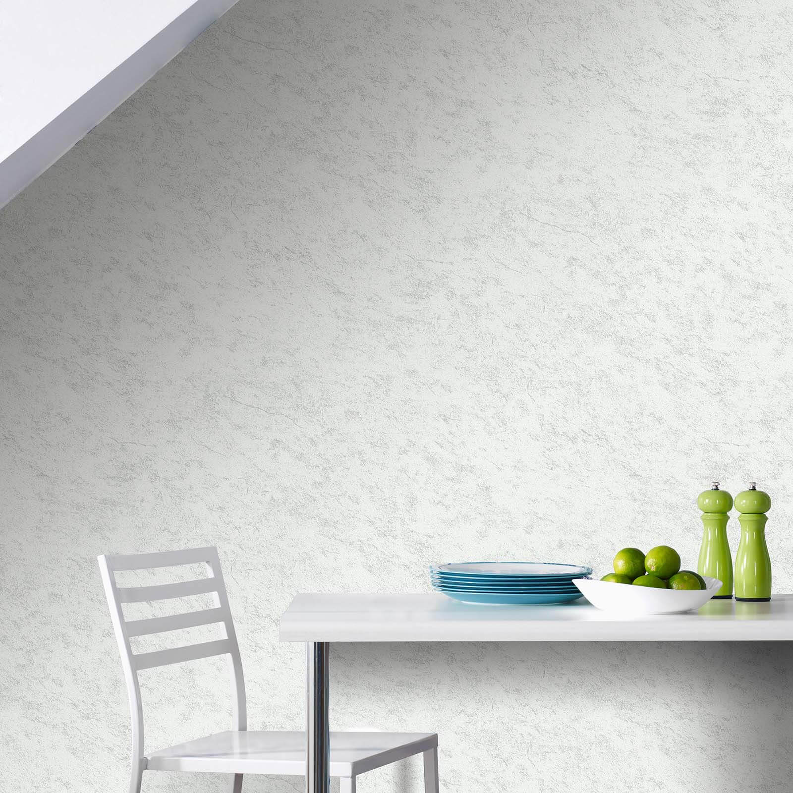 Superfresco Easy Limestone Silver Grey Wallpaper