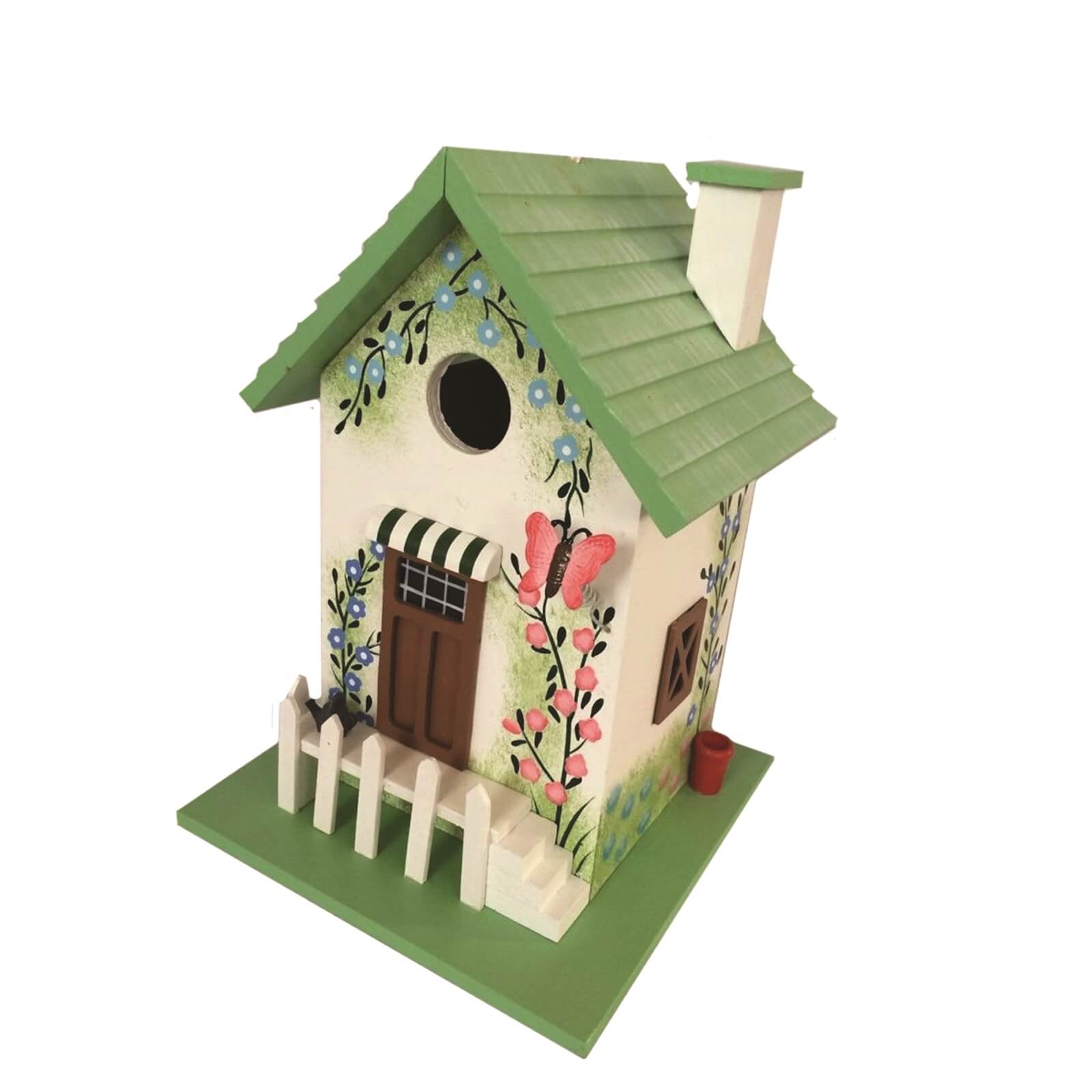 Butterfly Cottage Bird House