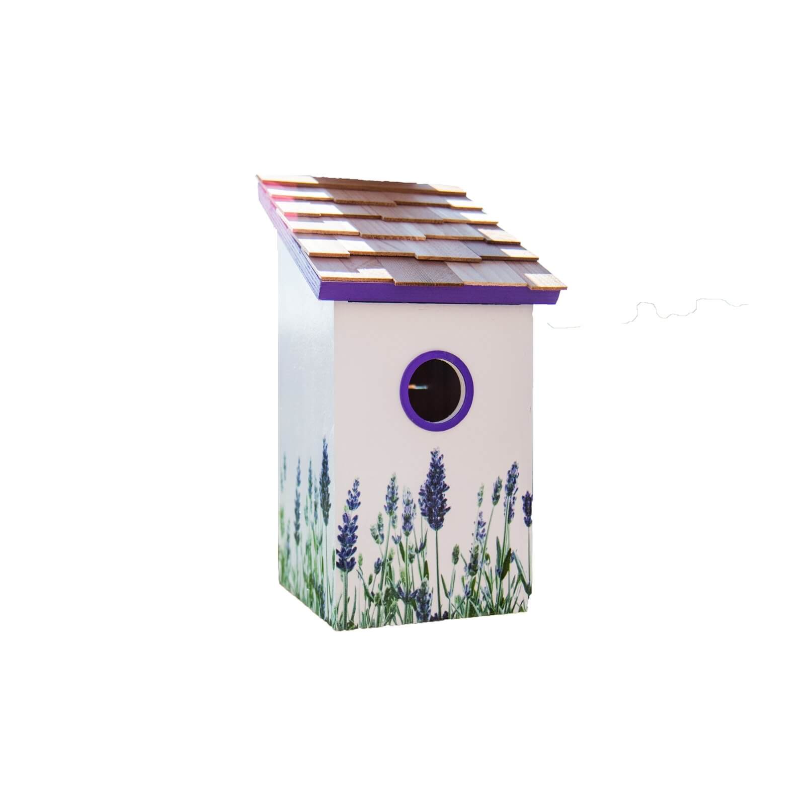 Saltbox Bird House Lavender