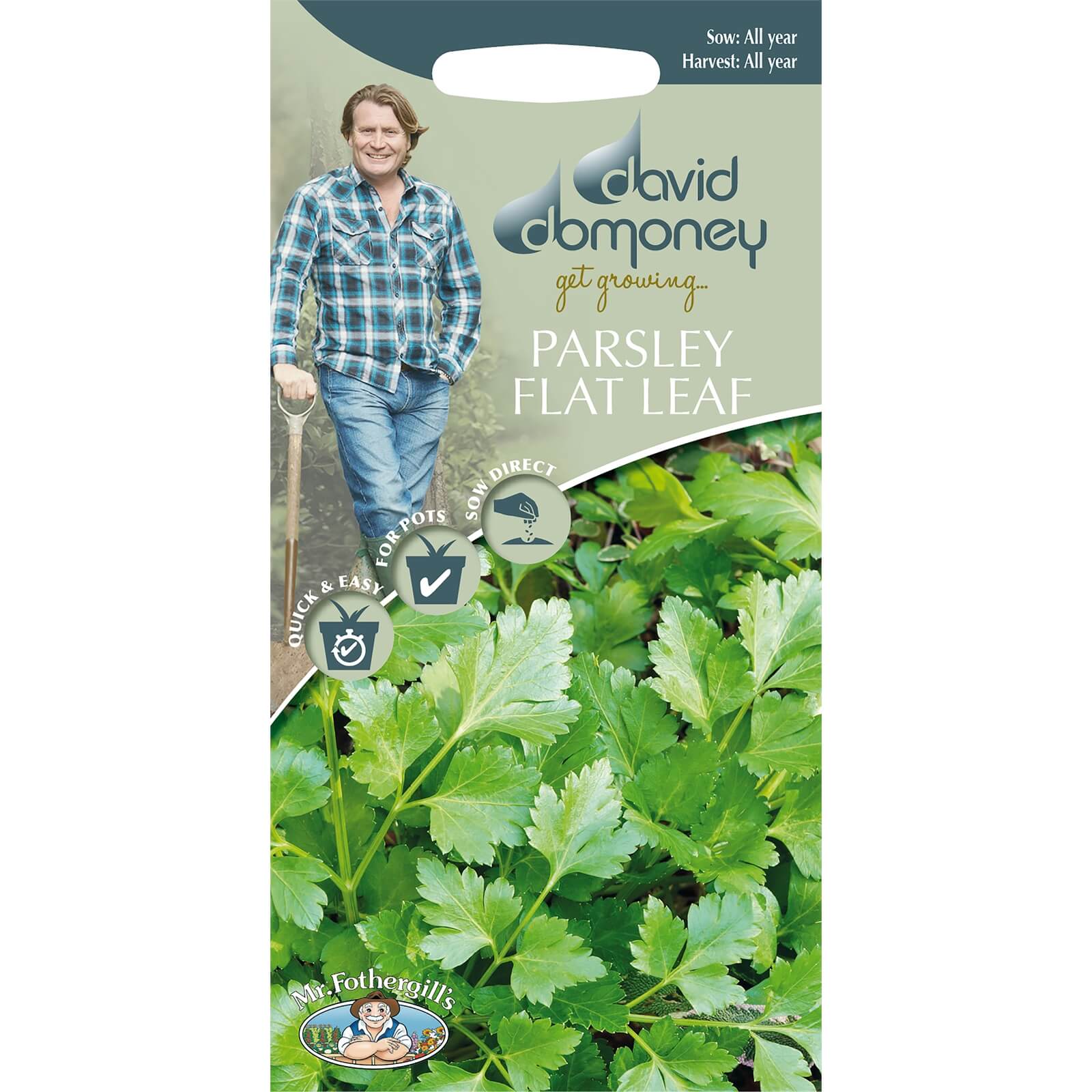 David Domoney Parsley Flat Seeds