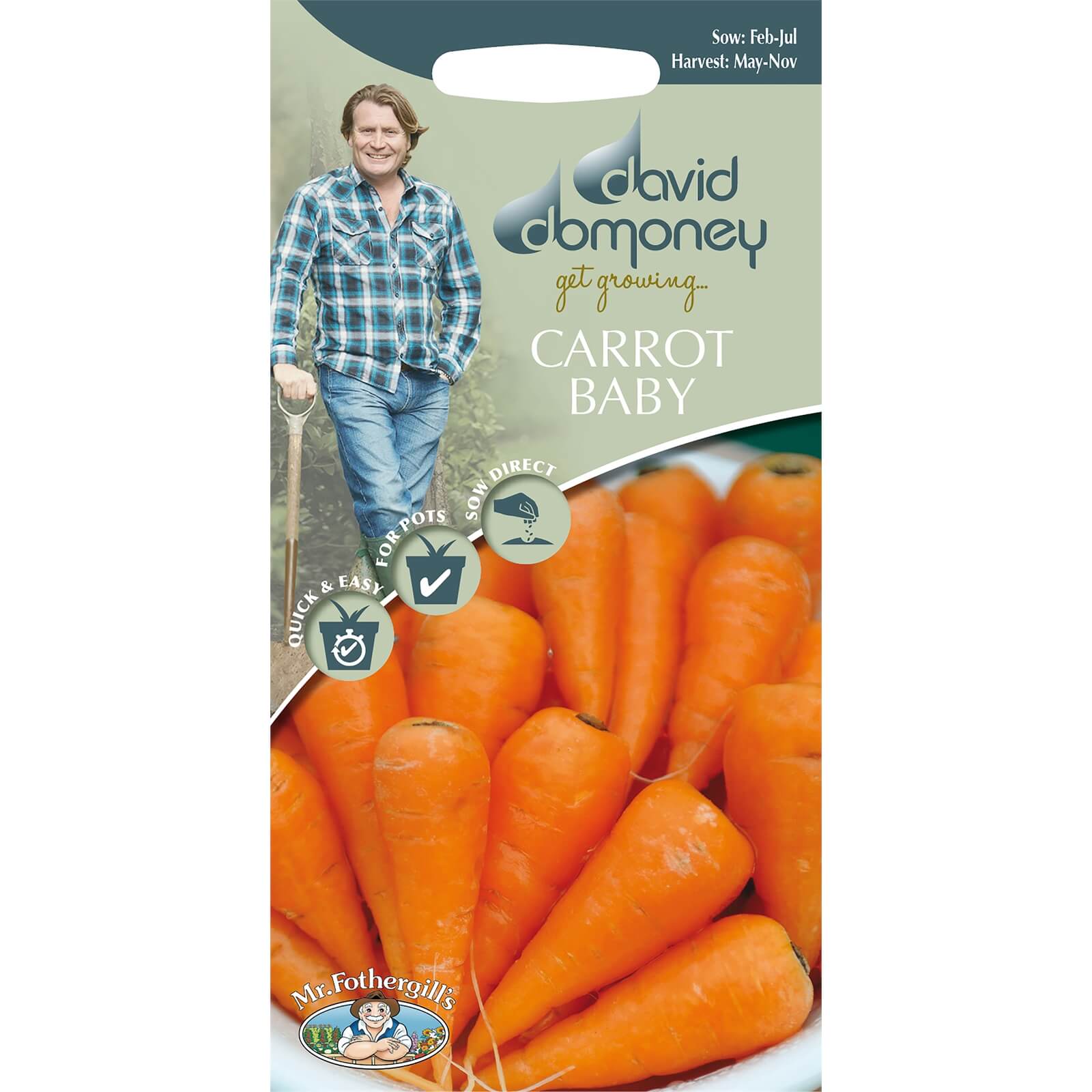 David Domoney Carrot Baby Seeds