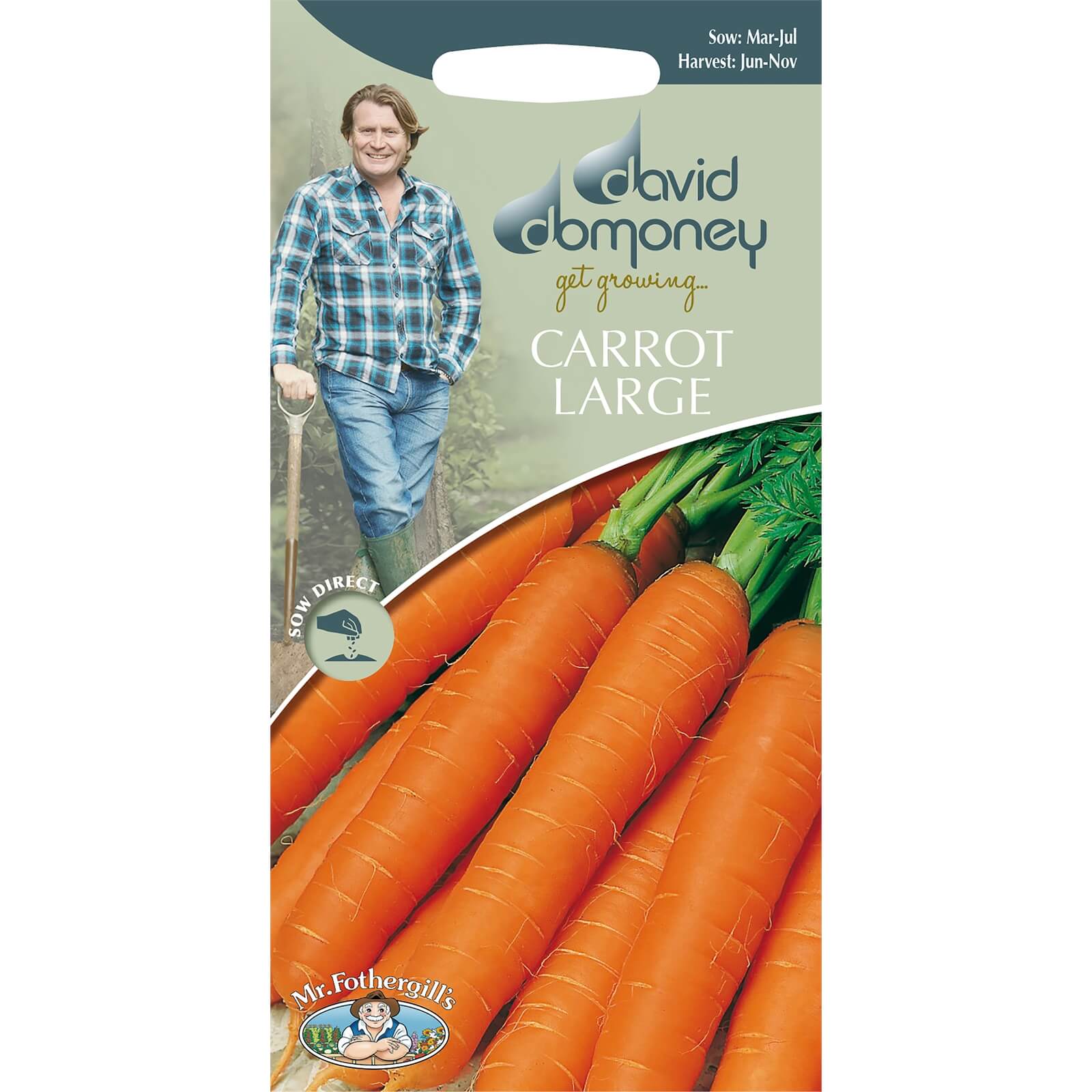 David Domoney Carrot Large Seeds