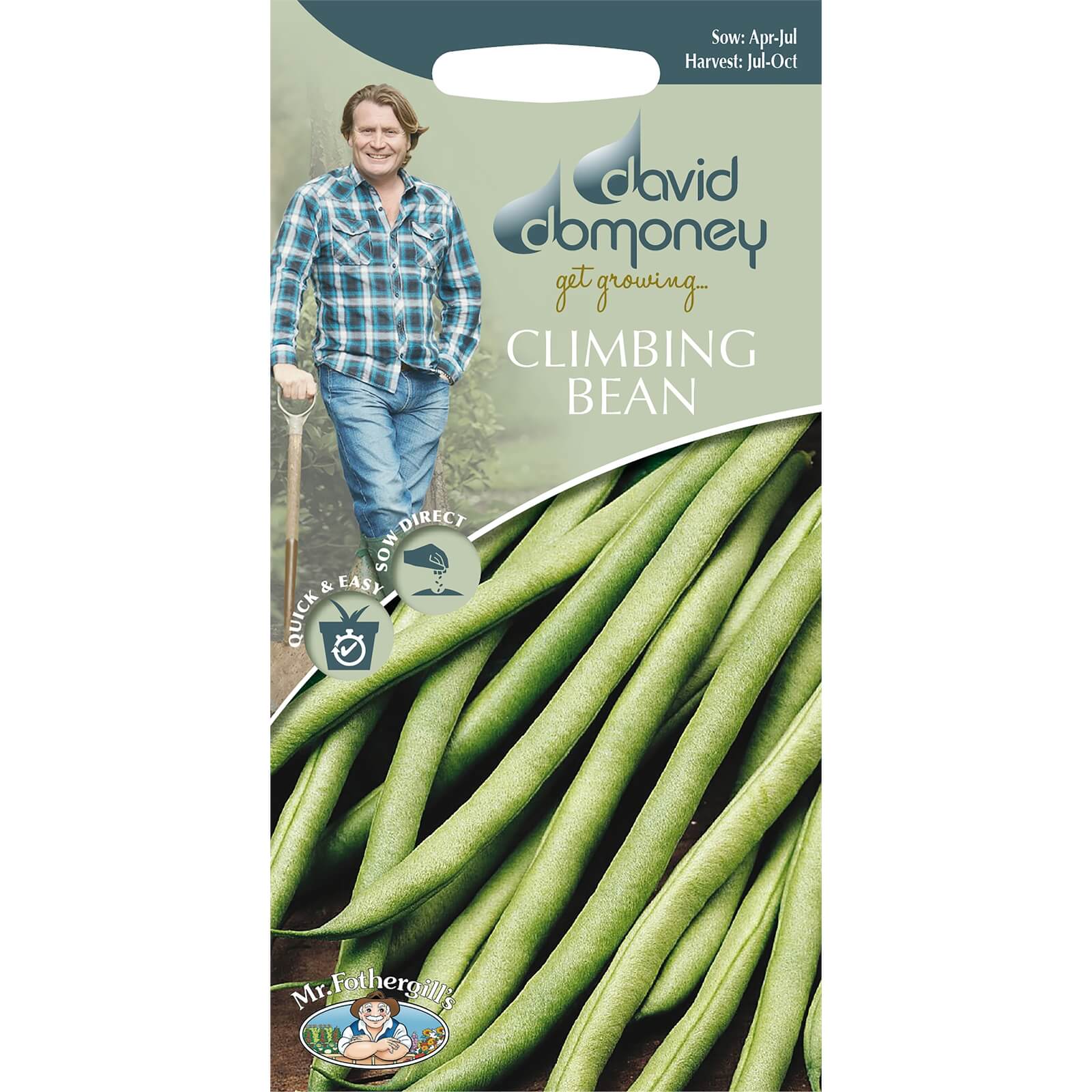 David Domoney Climbing Bean Seeds