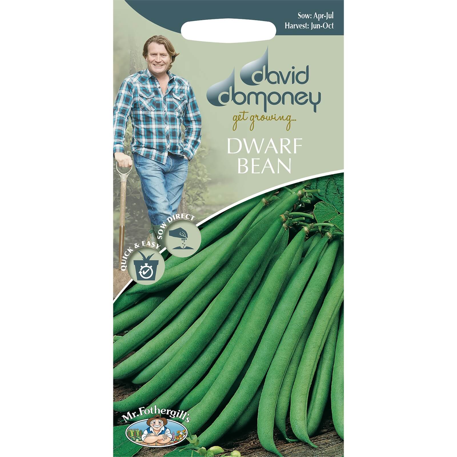 David Domoney Dwarf Bean Seeds