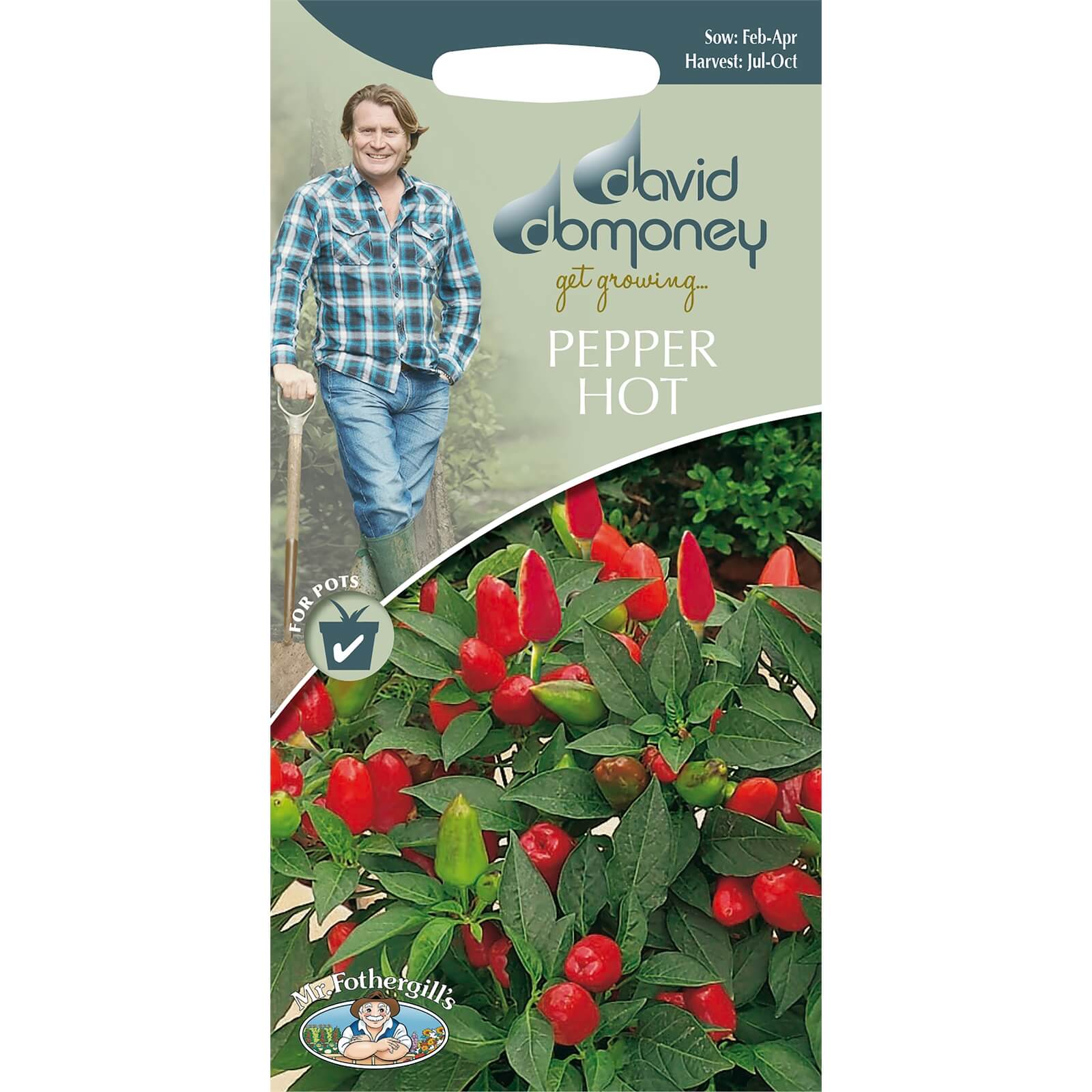 David Domoney Pepper Hot Mix Seeds