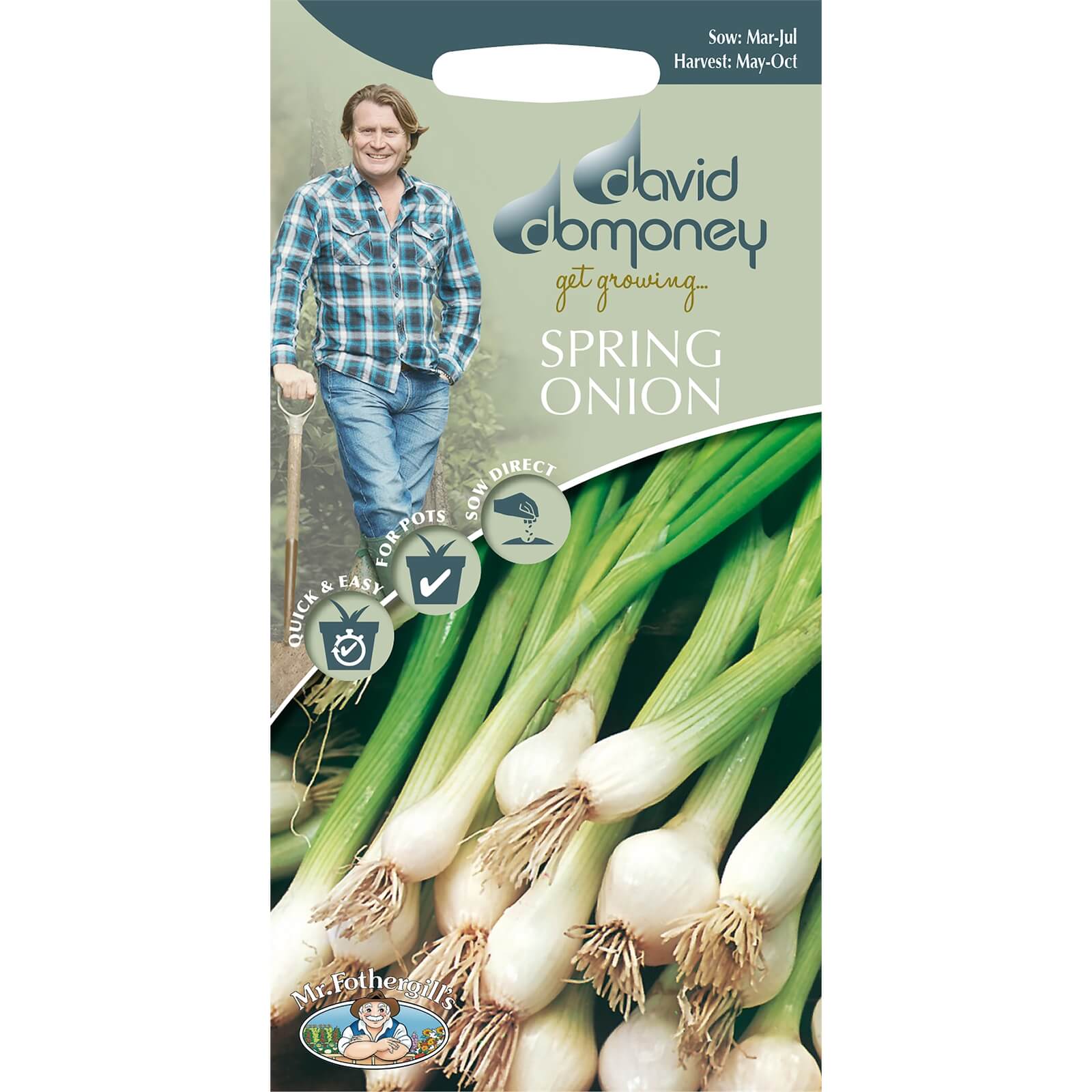 David Domoney Spring Onion Seeds