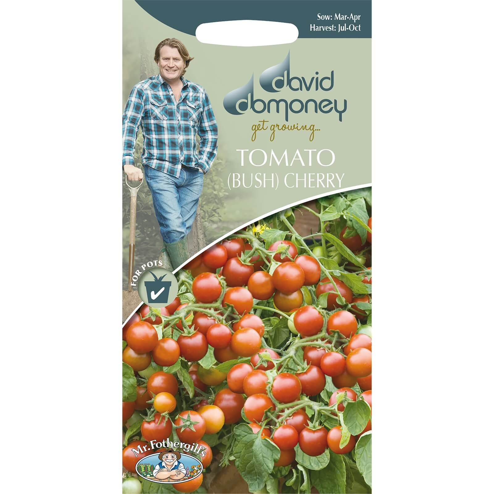 David Domoney Tomato (Bush) Cherry Seeds