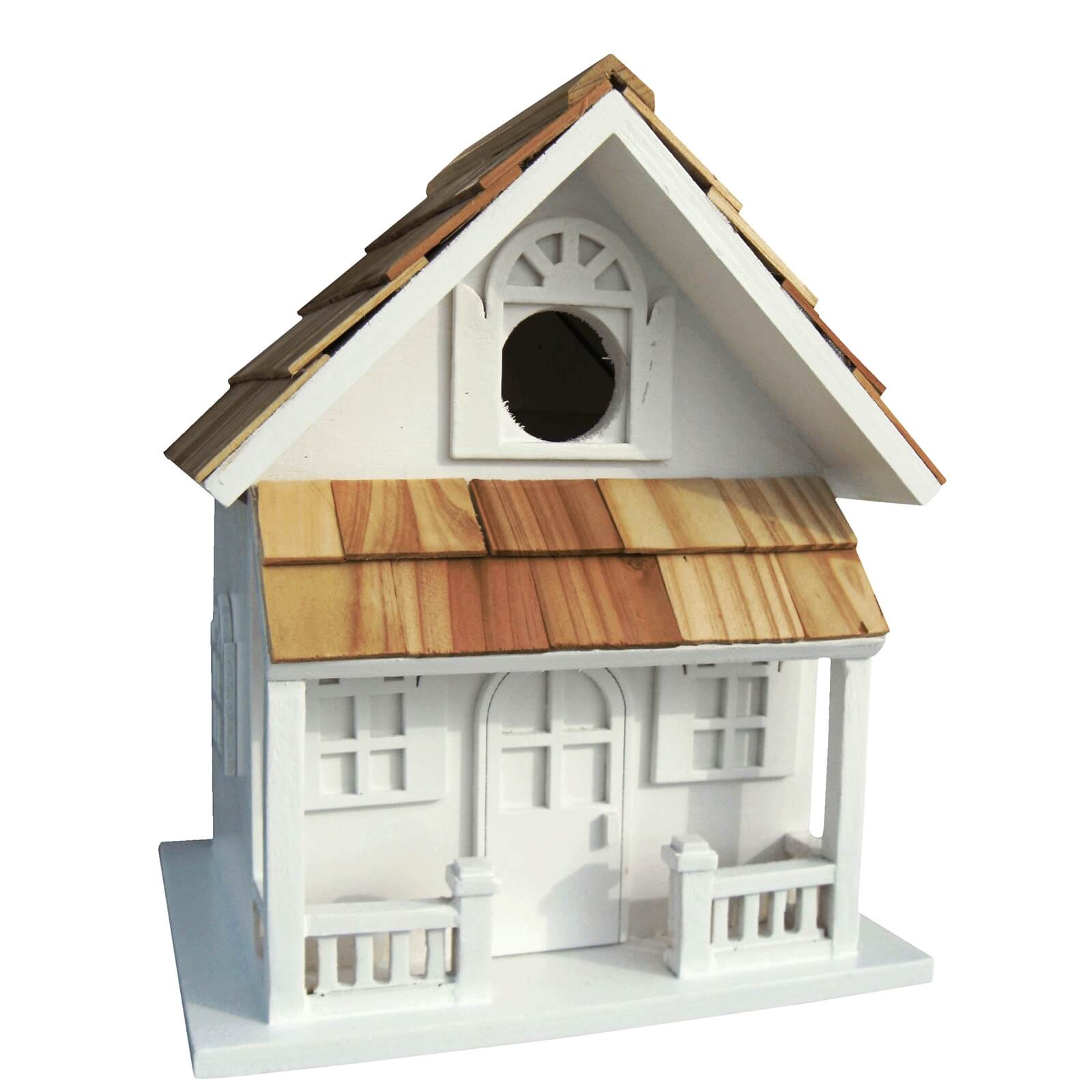 Country Cottage Bird House White