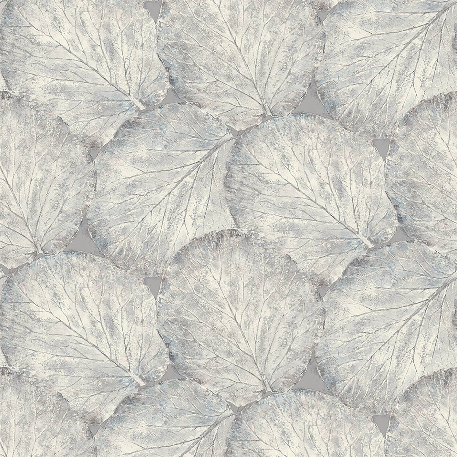 Arthouse Beech Leaf Textured Dove Grey Wallpaper