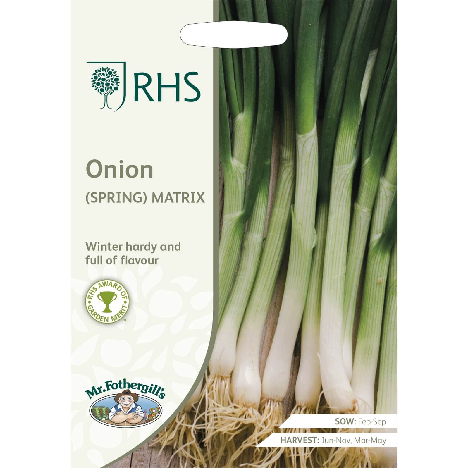 RHS Spring Onion Matrix