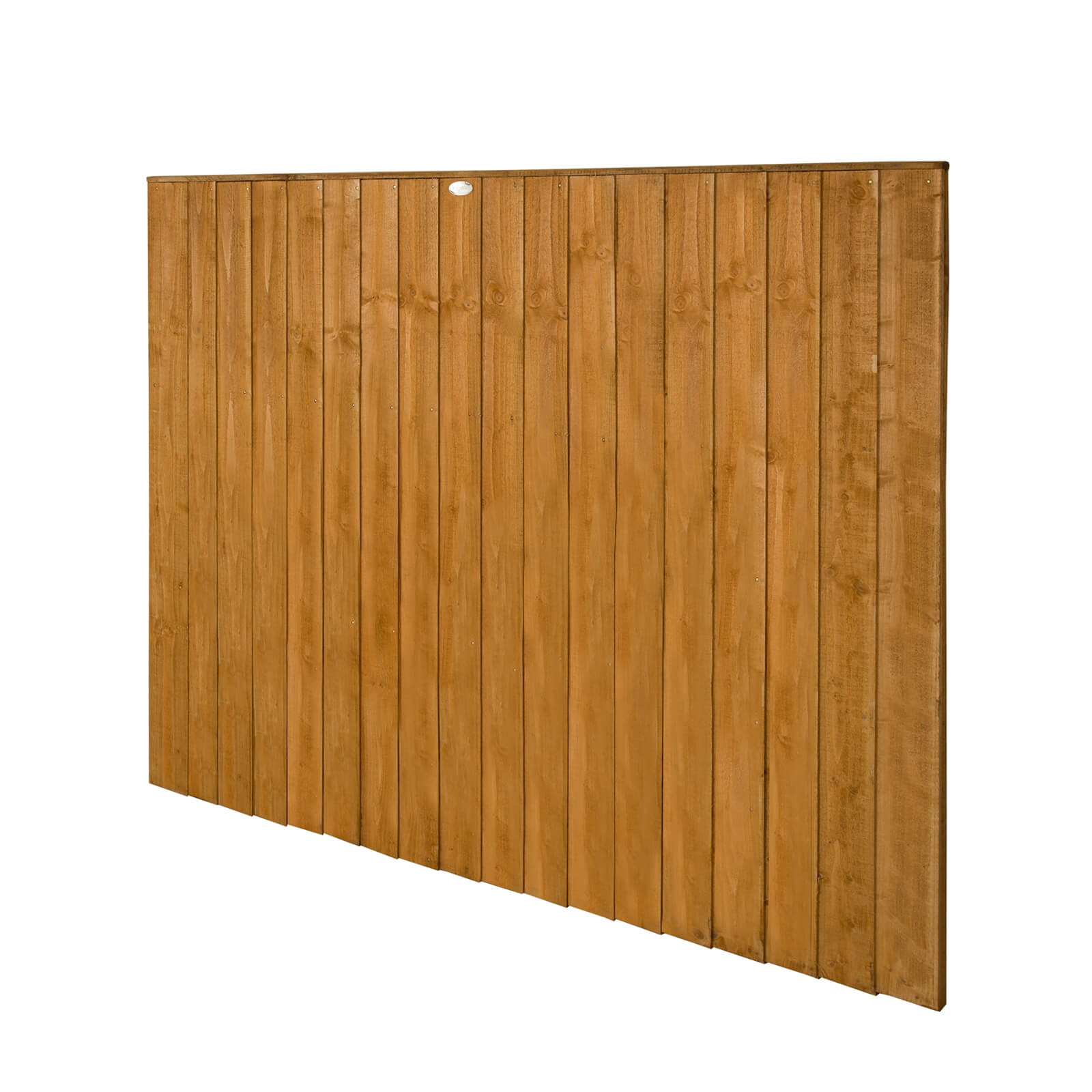 Forest Featherdge Dip Treated Fence Panel - 5ft - Pack of 3