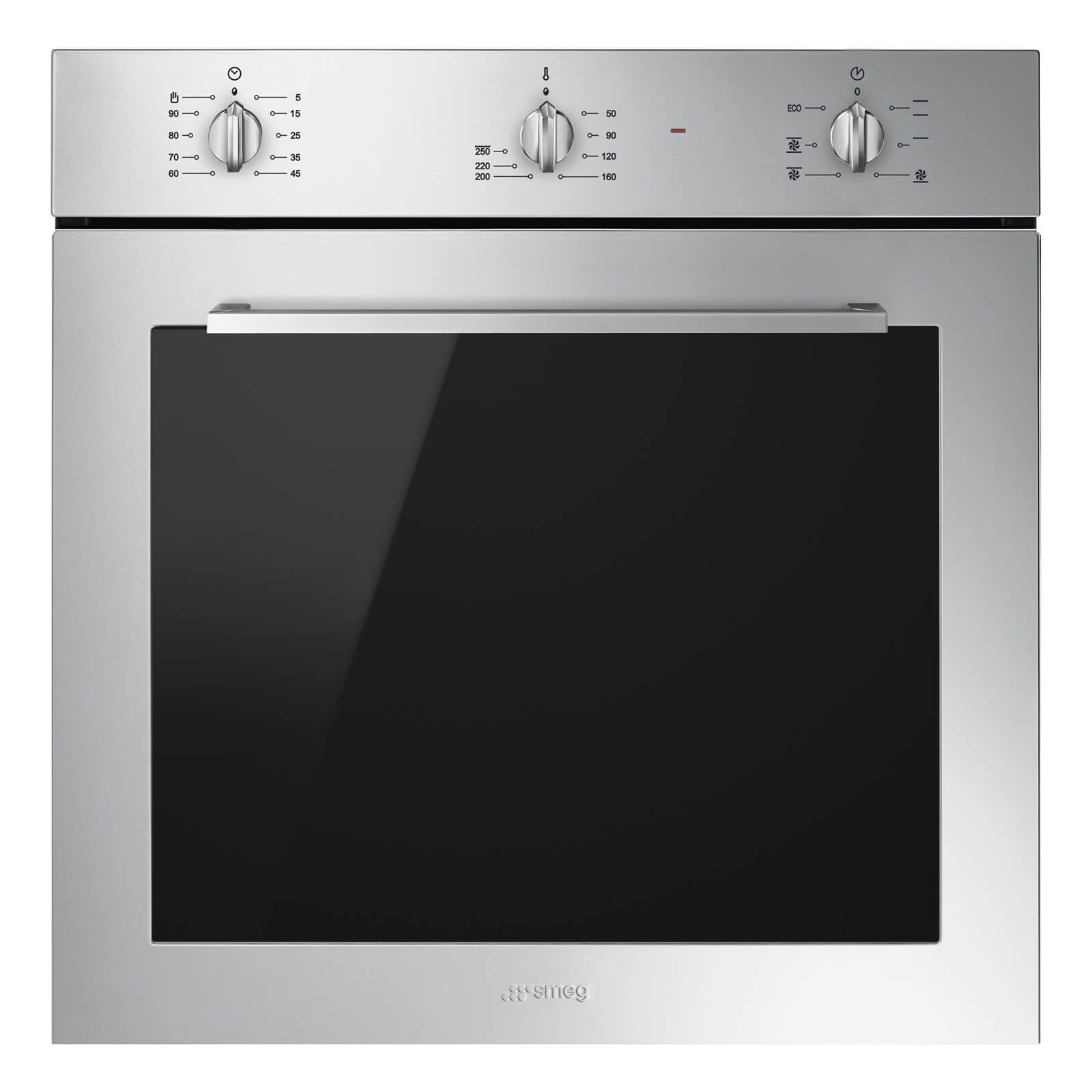 Smeg SF64M3VX 60cm Single Electric Oven - Stainless Steel
