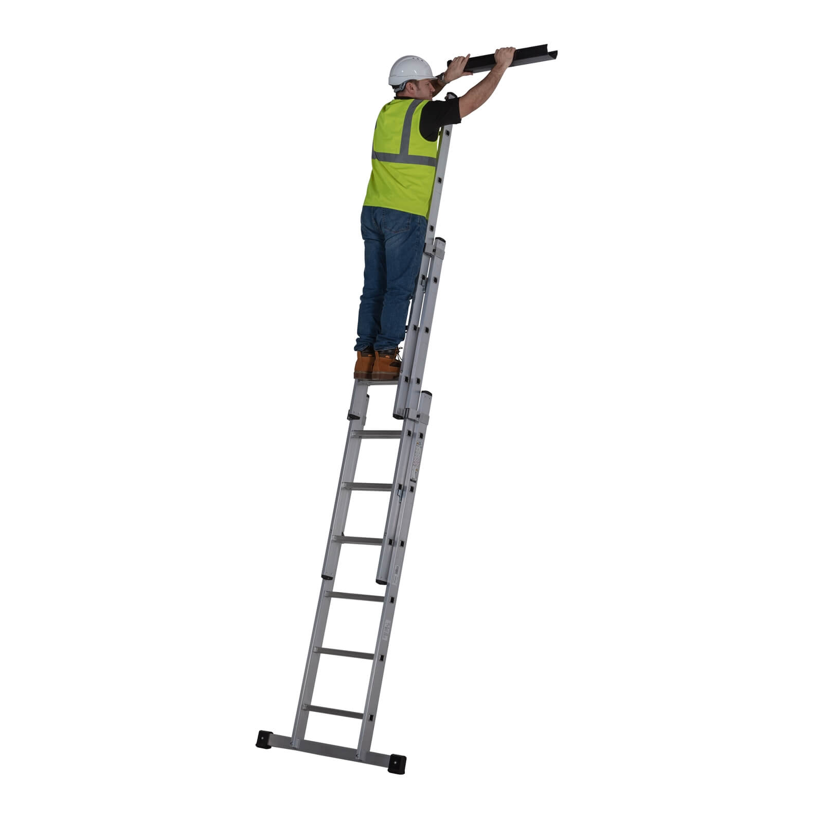 Werner Square Rung Extension Ladder - 1.92m Triple