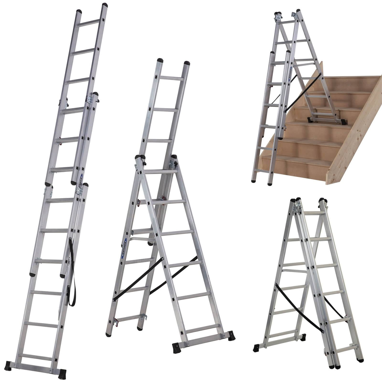Werner Combination Ladder - 4 in 1