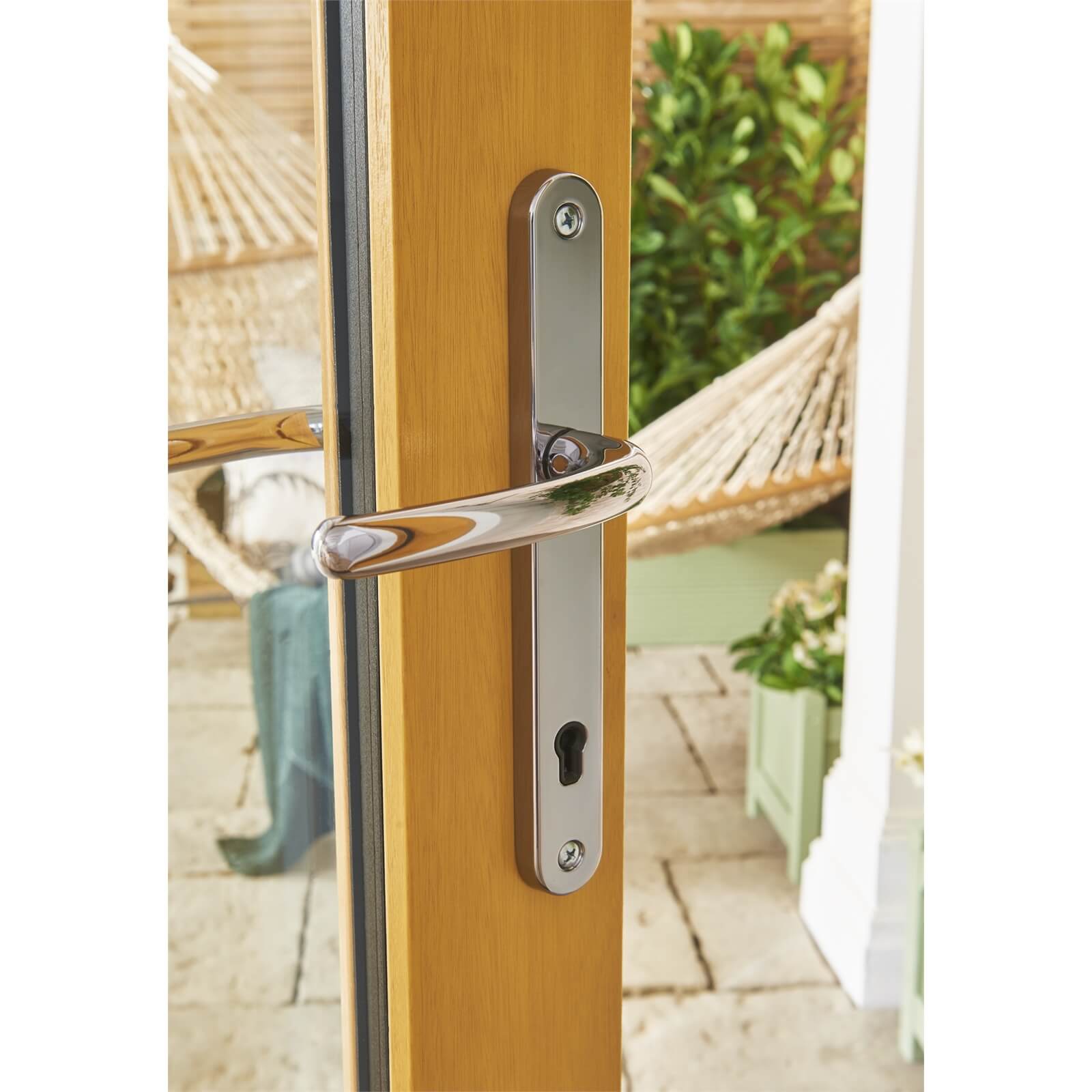Kinsley Oak Folding Sliding Patio Doorset 2994x2094mm