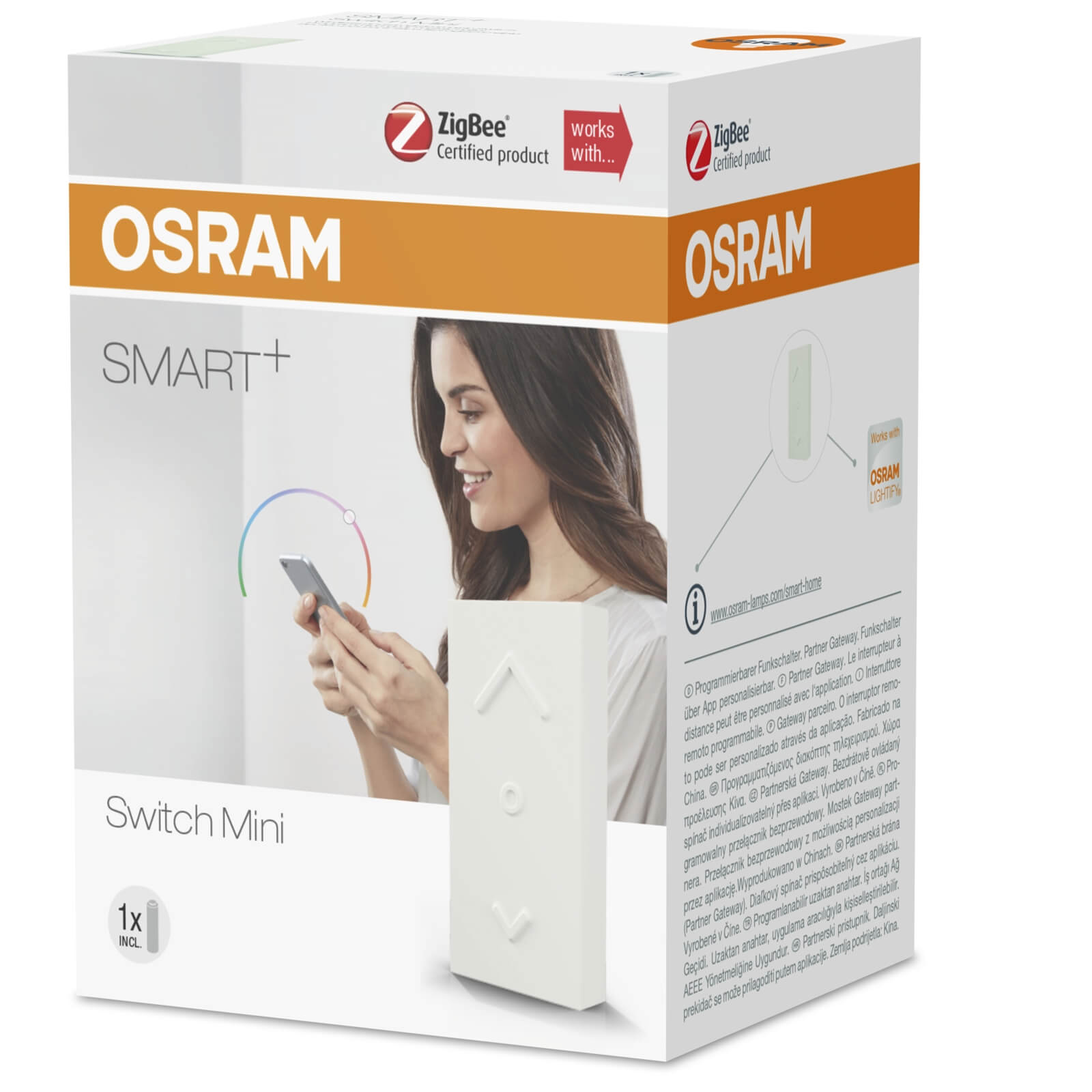 Osram Smart+ Switch MiNI White Light Bulb