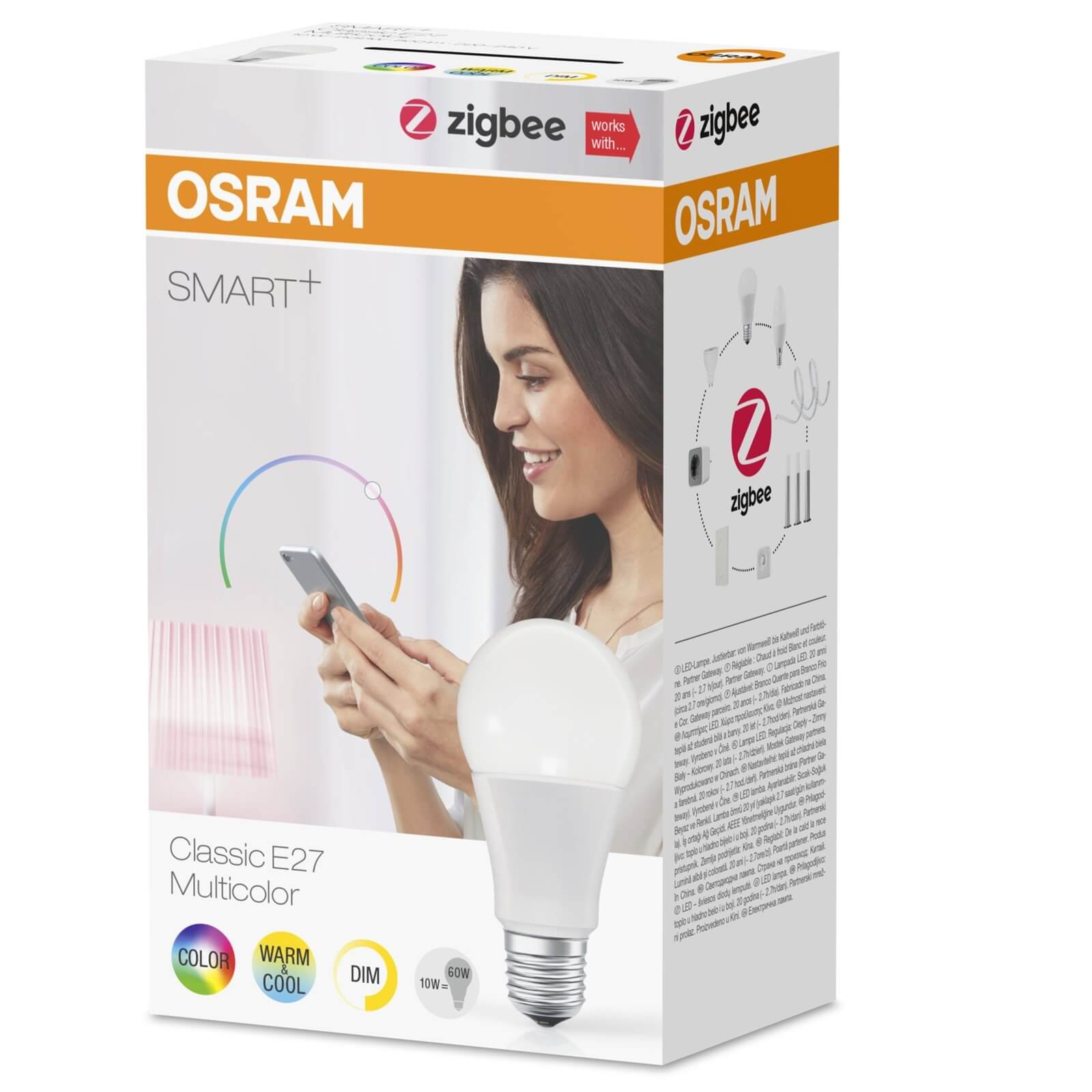 Osram Smart+ CLA60 ES RgBW Light Bulb