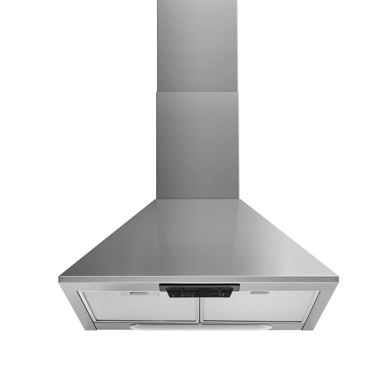 Indesit, UHPM6.3FCSX, 60cm, Chimney Cooker Hood - Stainless Steel