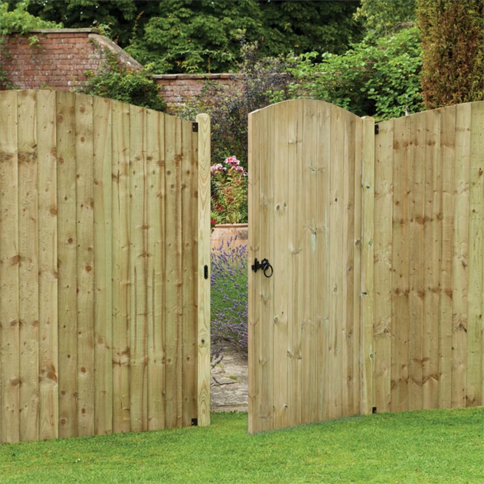 Dome Tongue & Groove Gate - 6ft