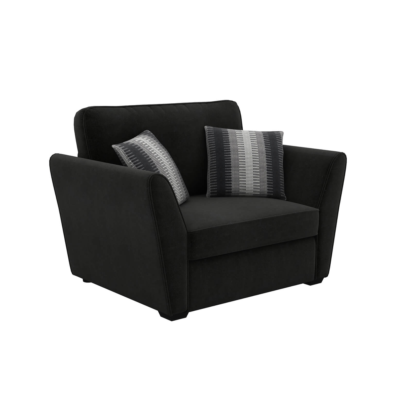 Oxford Cuddle Chair - Black