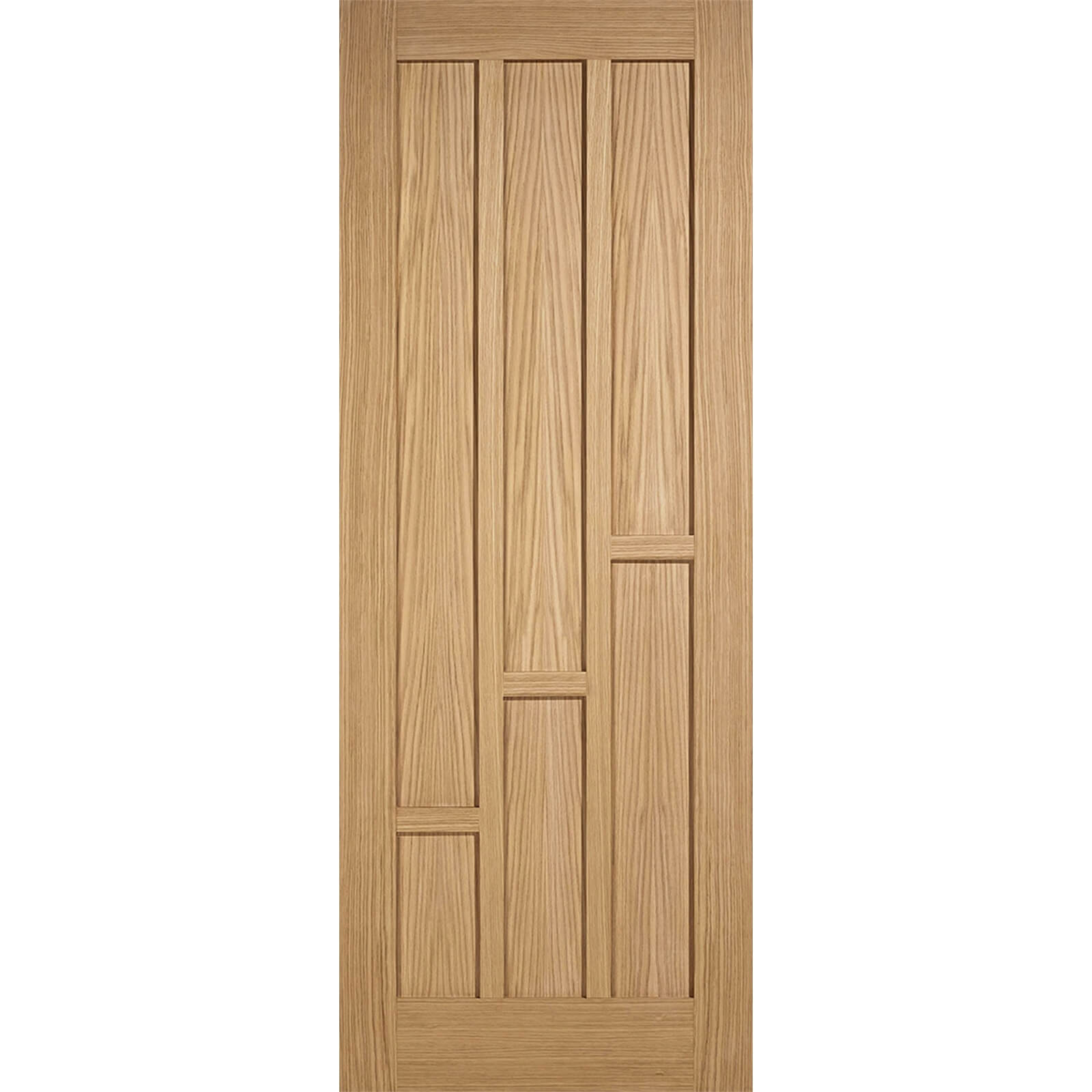 Coventry Internal Prefinished Oak 6 Panel Door - 686 x 1981mm