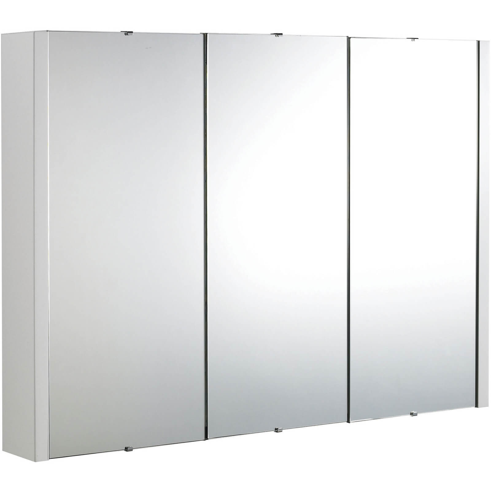 Balterley Bianca 900mm Mirror Cabinet - Gloss White