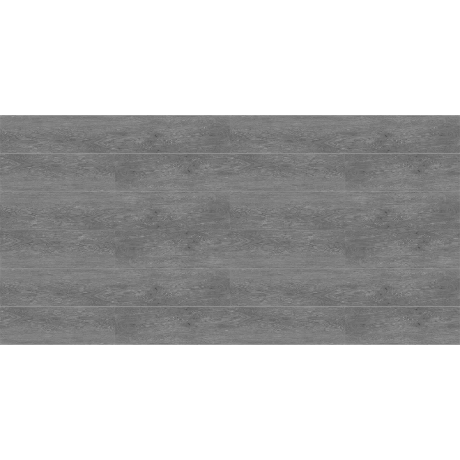 Dark Grey Oak Vinyl Floor Tiles