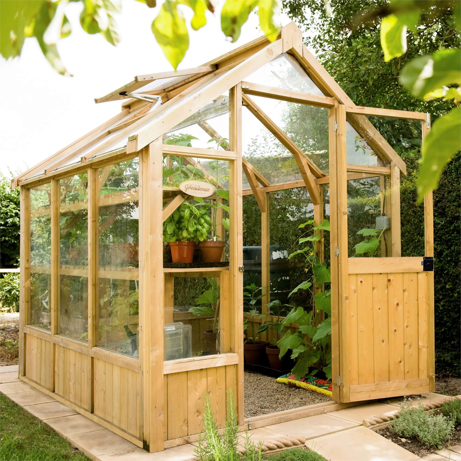 Forest 8 x 6ft Vale Greenhouse - Installation Included