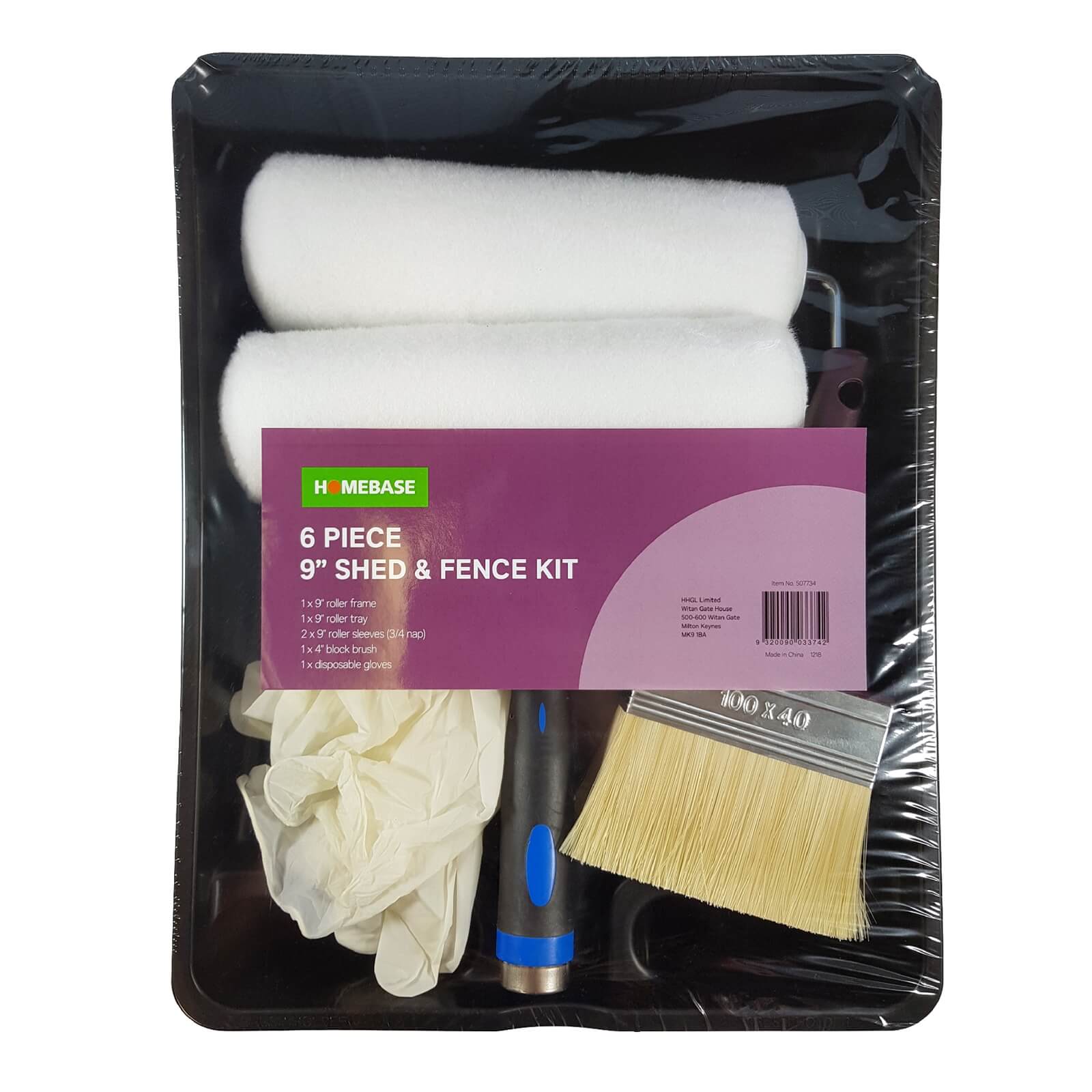 Homebase Shed & Fence 6 Piece Kit 9 inch