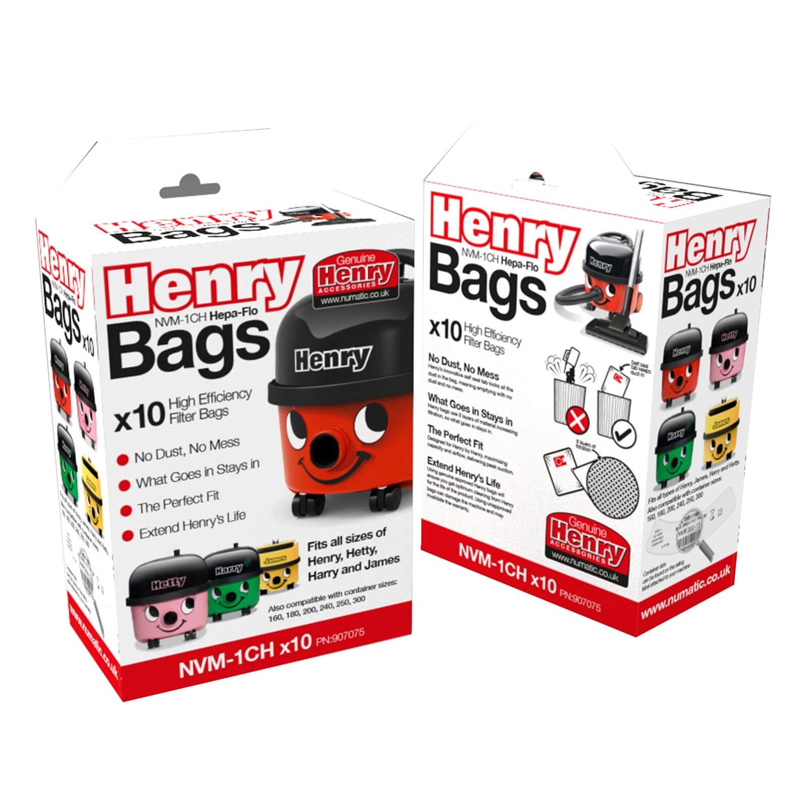 10 Pack Genuine Henry Dust Bags