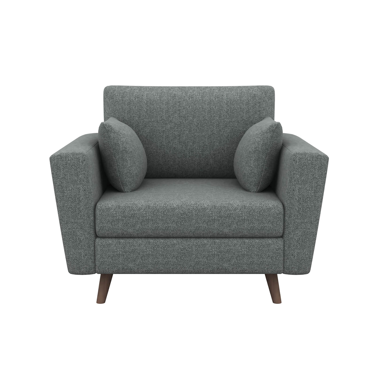 Lucia Cuddle Chair - Grey