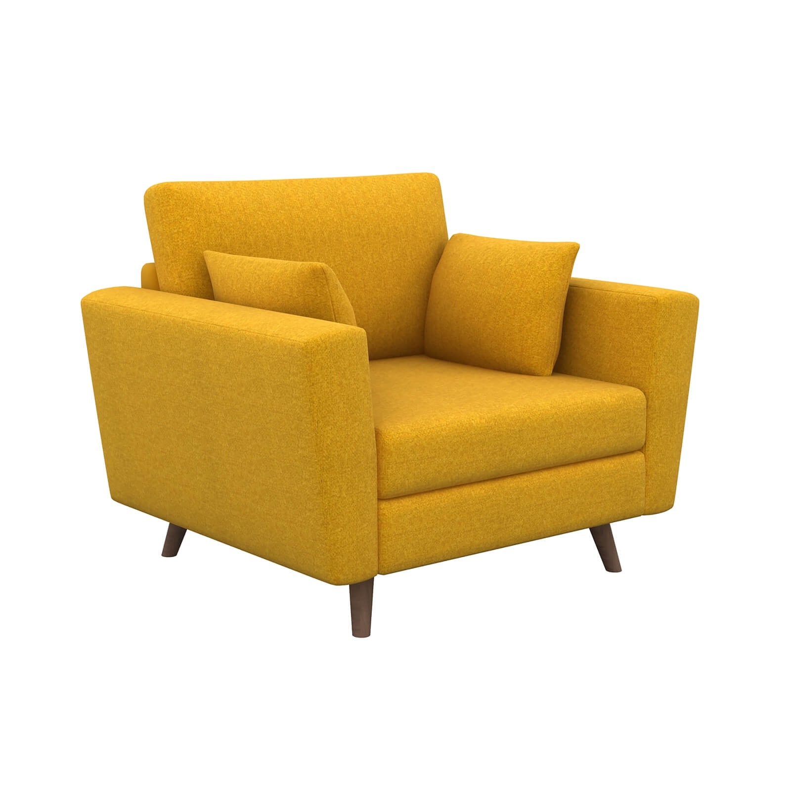 Lucia Cuddle Chair - Mustard