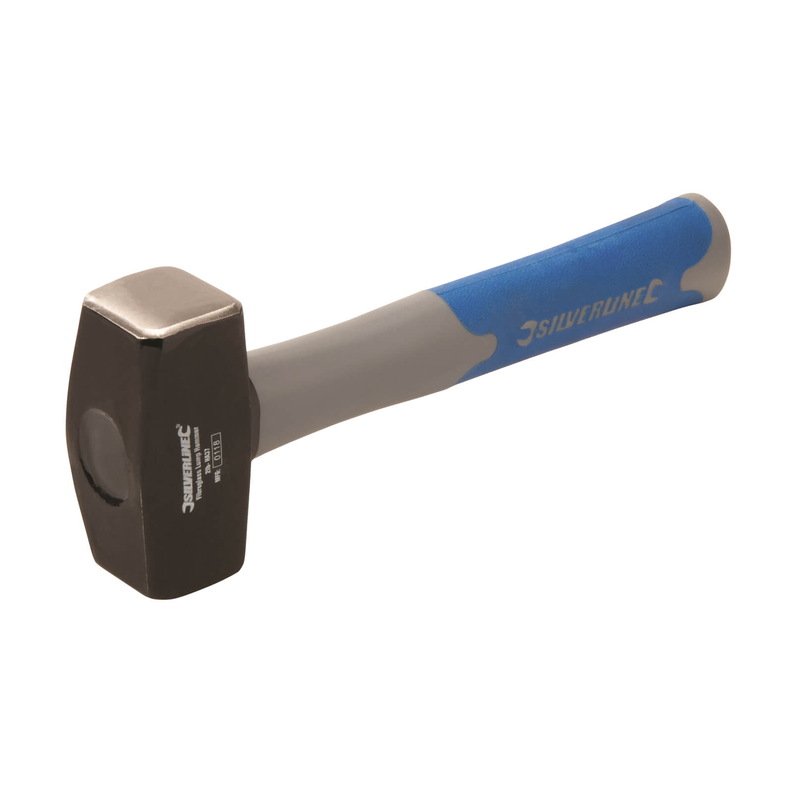 Silverline Fibreglass Lump Hammer - 2lb (0.91kg)