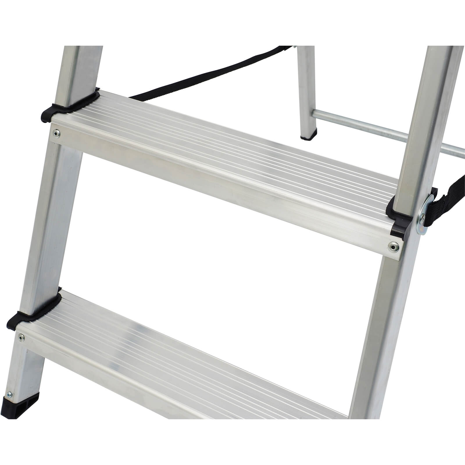 Werner High Handrail Step Ladder with Tool Tray - 6 Tread