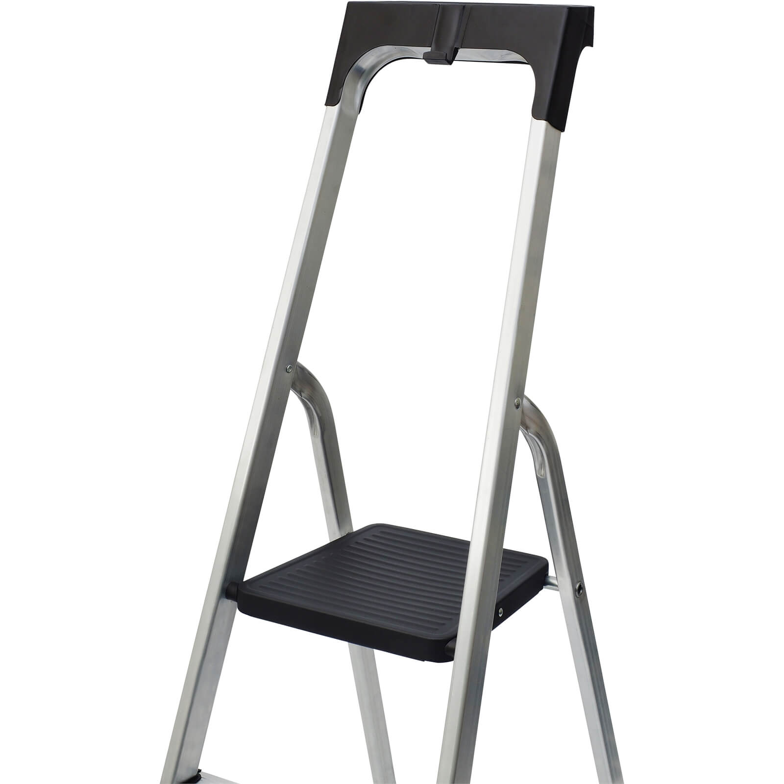 Werner High Handrail Step Ladder with Tool Tray - 7 Tread