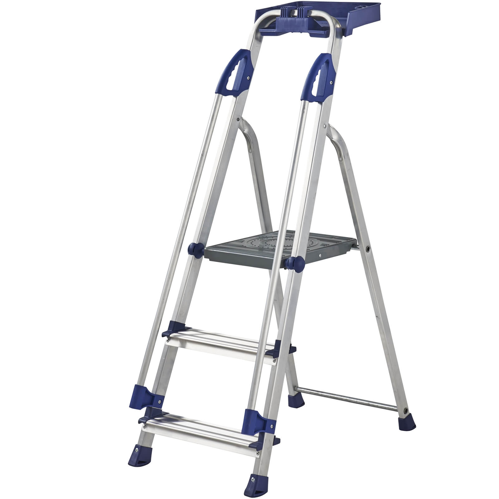 Werner Workstation Step Ladder - 3 Tread