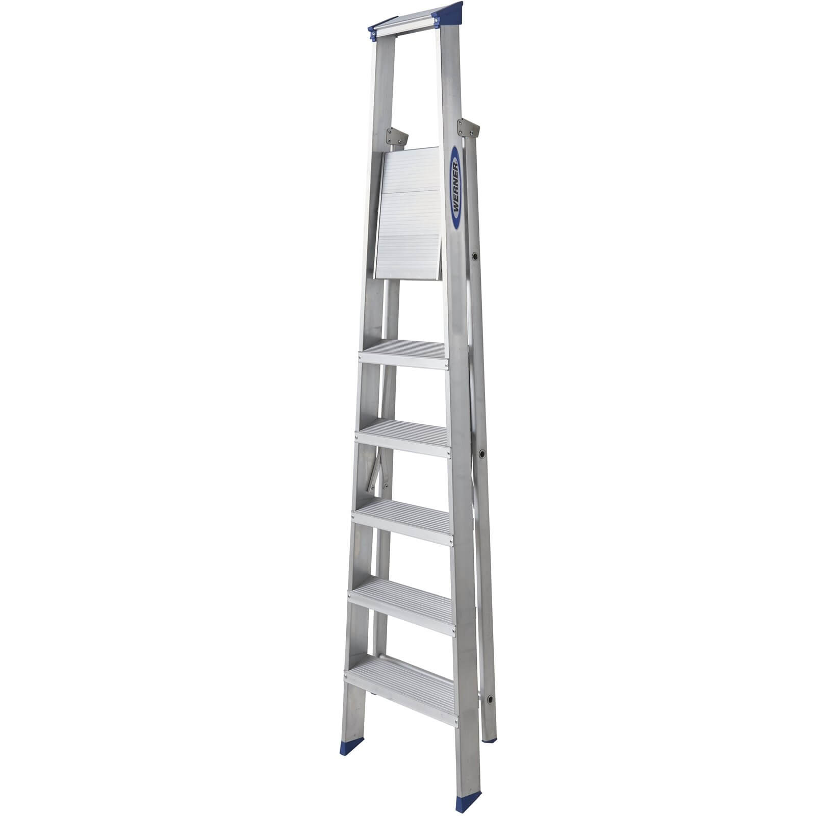 Werner MasterTrade Platform Step Ladder - 6 Tread