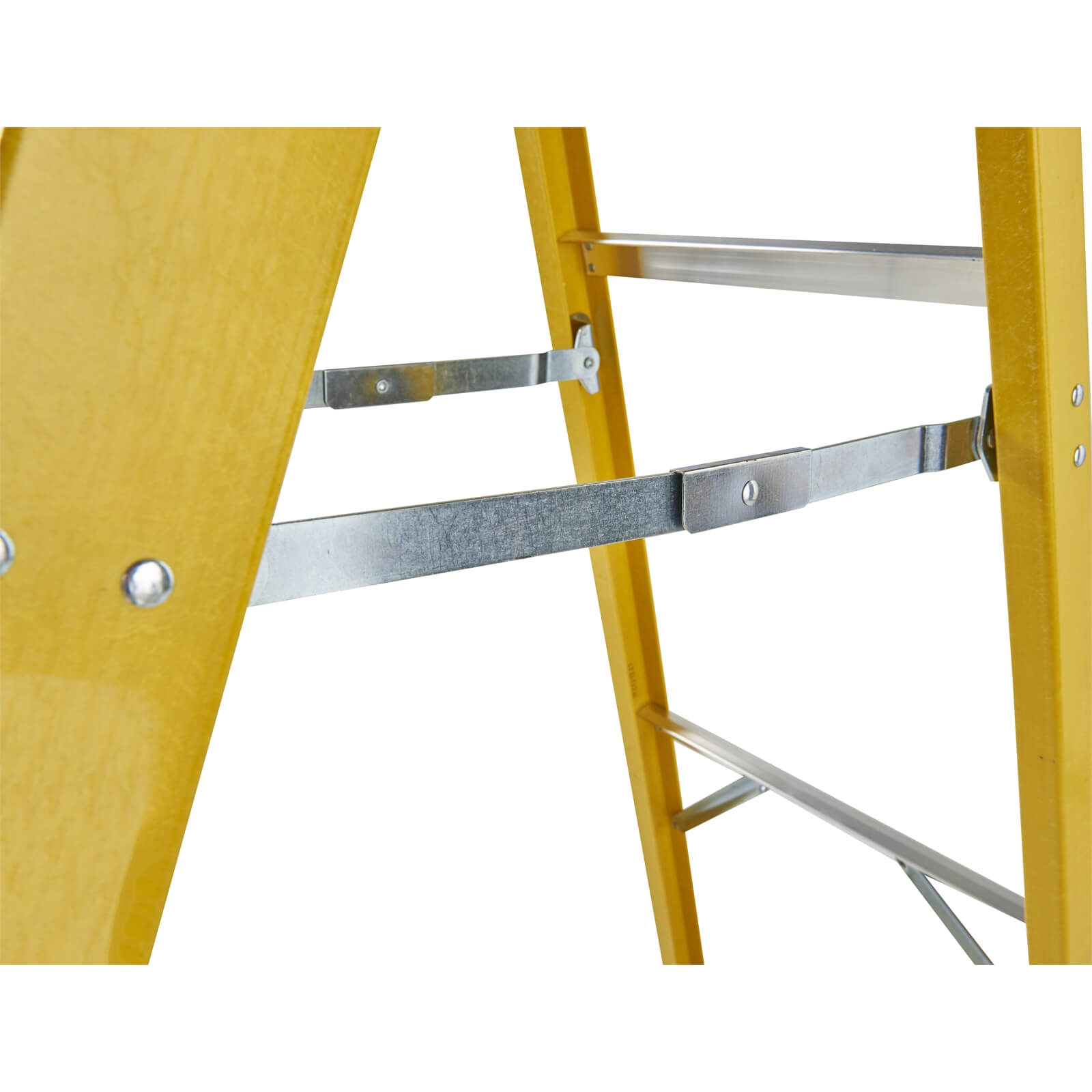 Werner Fibreglass Platform Step Ladder - 2 Tread