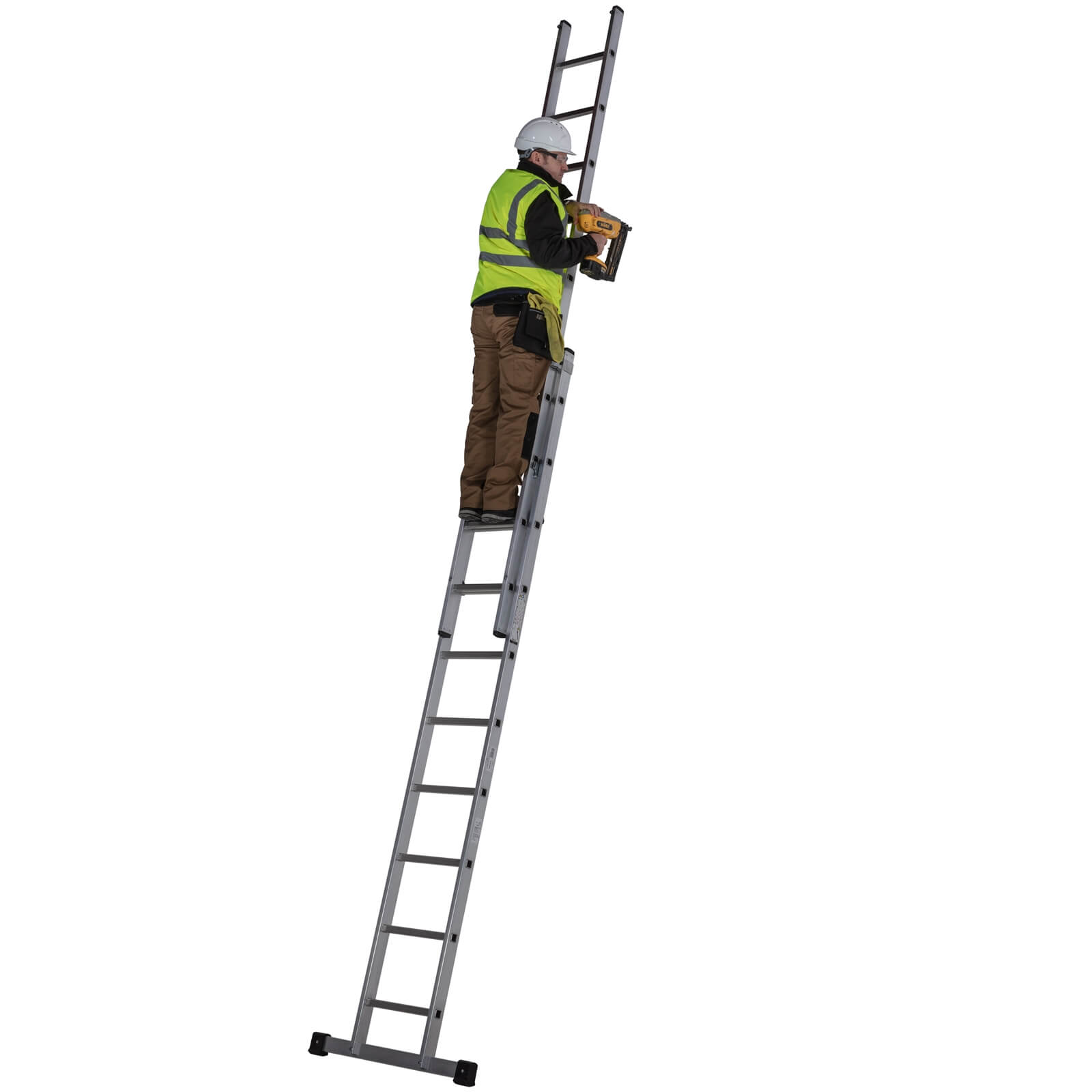Werner Square Rung Extension Ladder - 3.08m Double