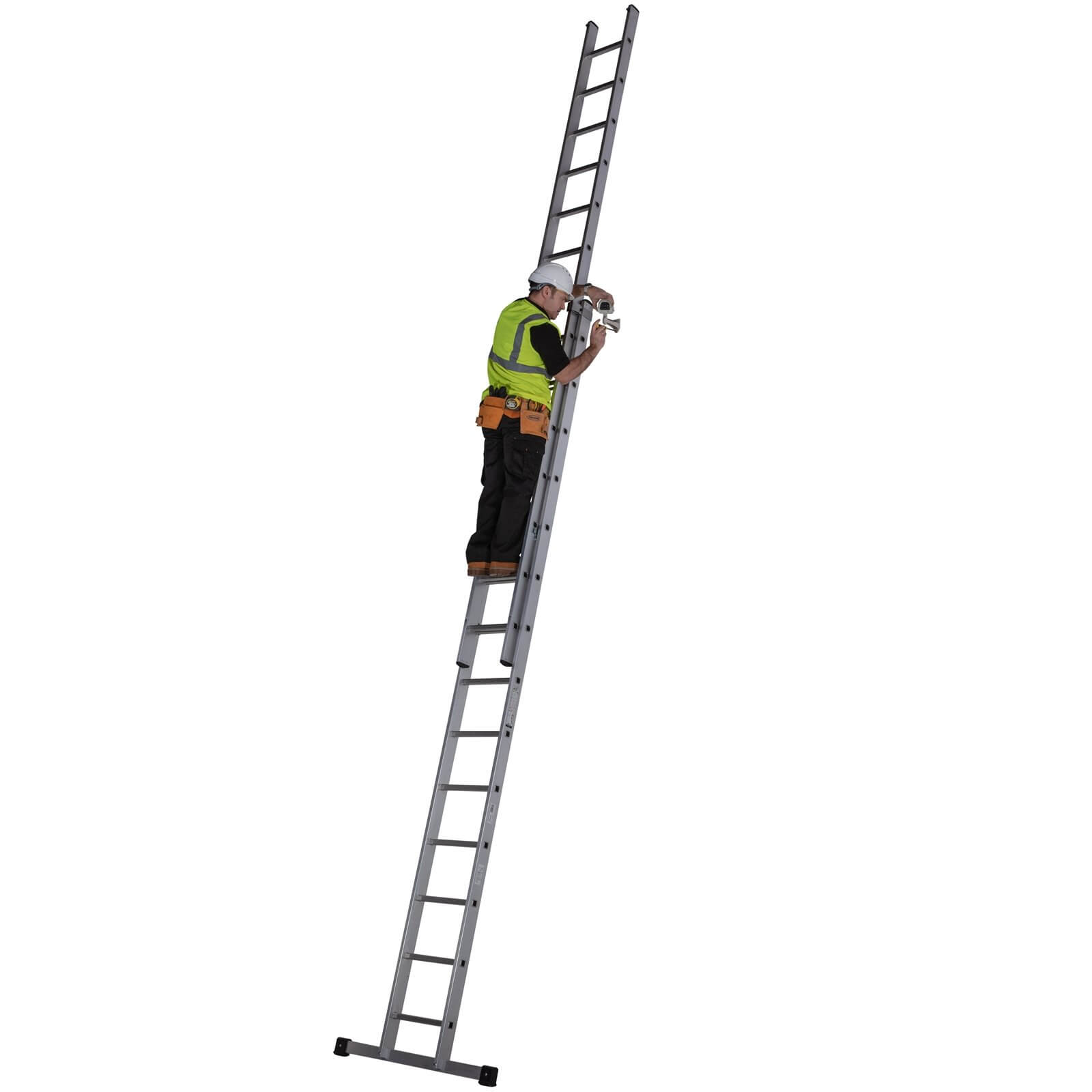 Werner Square Rung Extension Ladder - 4.24m Double