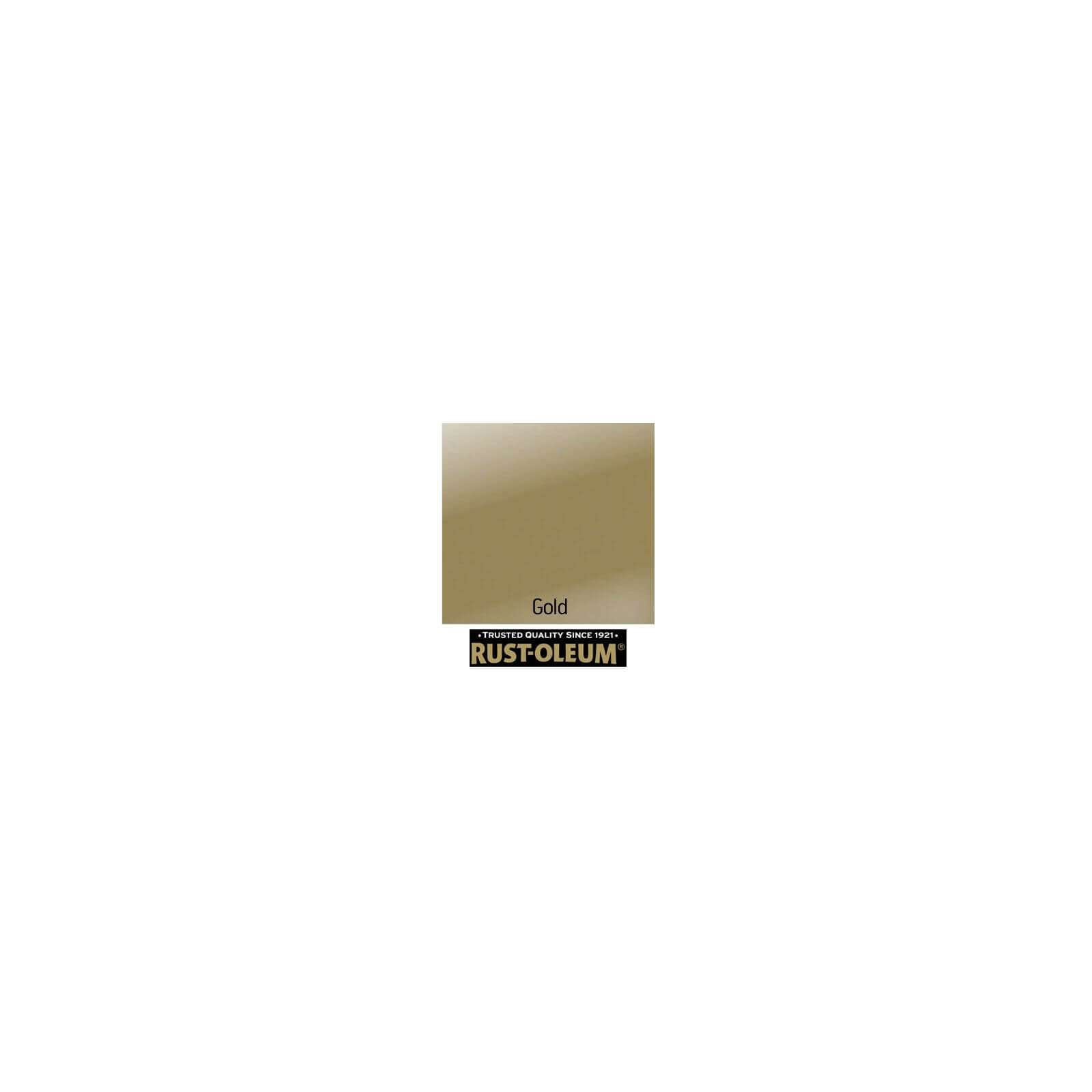 Rust-Oleum Elegant Finish Metallic Paint Gold - 400ml