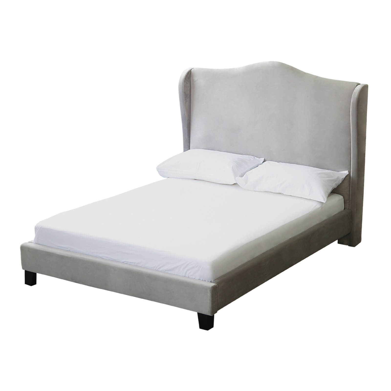 Chateaux Double Bed - Silver