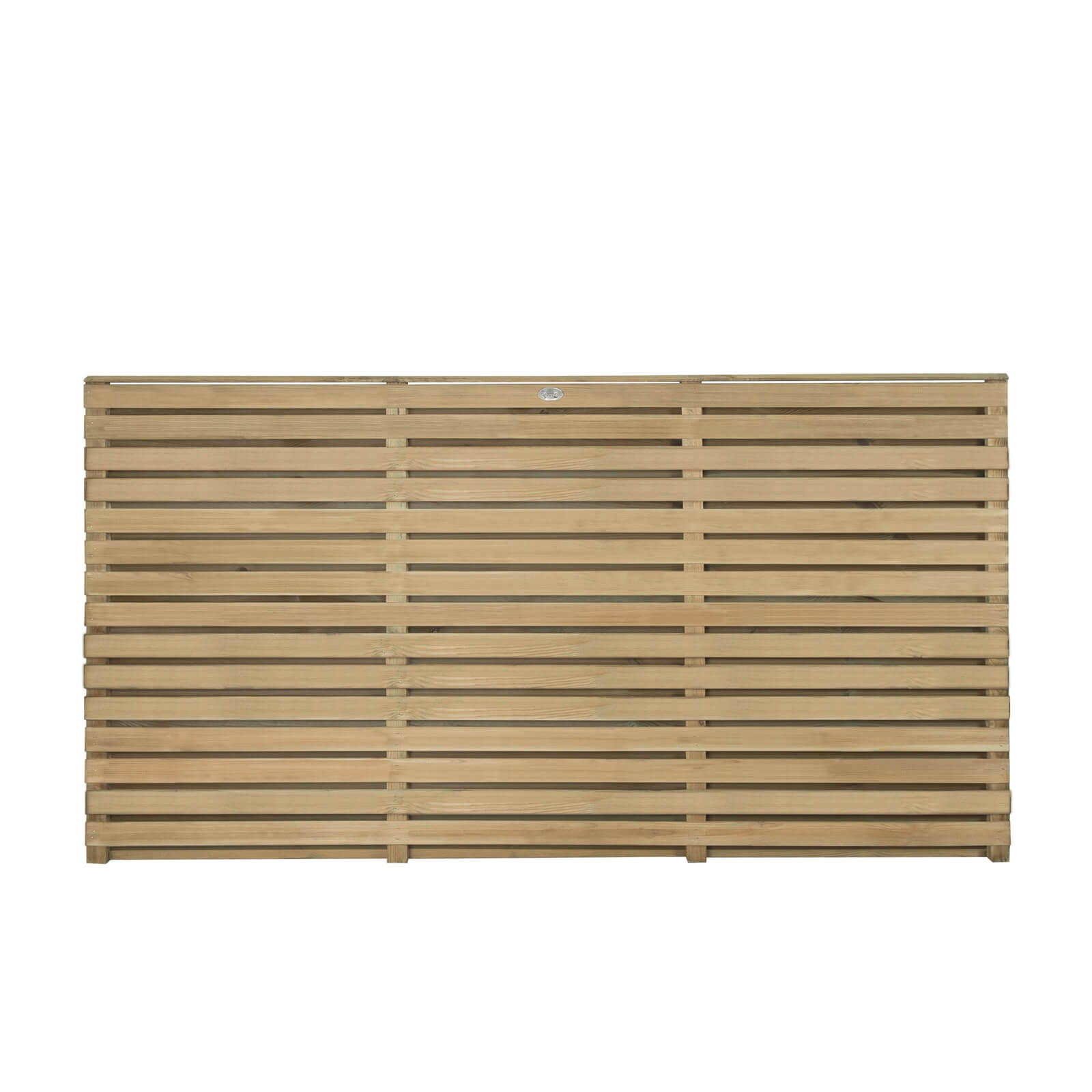 Forest Double Forest Slatted Fence Panel - 3ft - Pack of 5