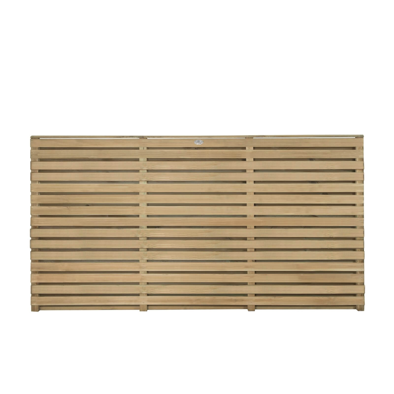 Forest Double Forest Slatted Fence Panel - 3ft - Pack of 4