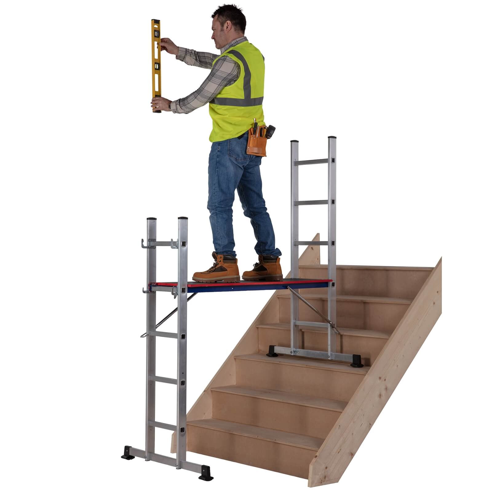 Werner Combination Ladder - 5 in 1 with Platform