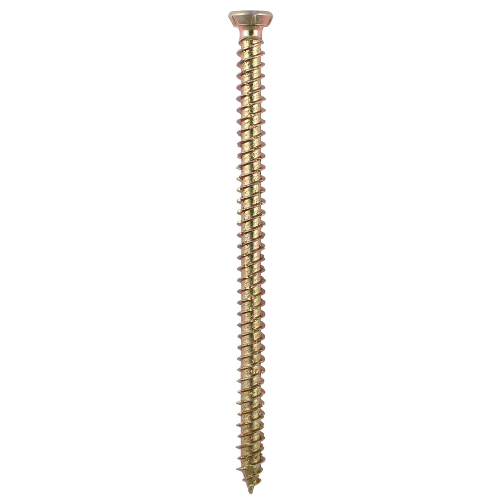 Concrete Screw Zyp 7.5mm x 120mm - Pack of 45