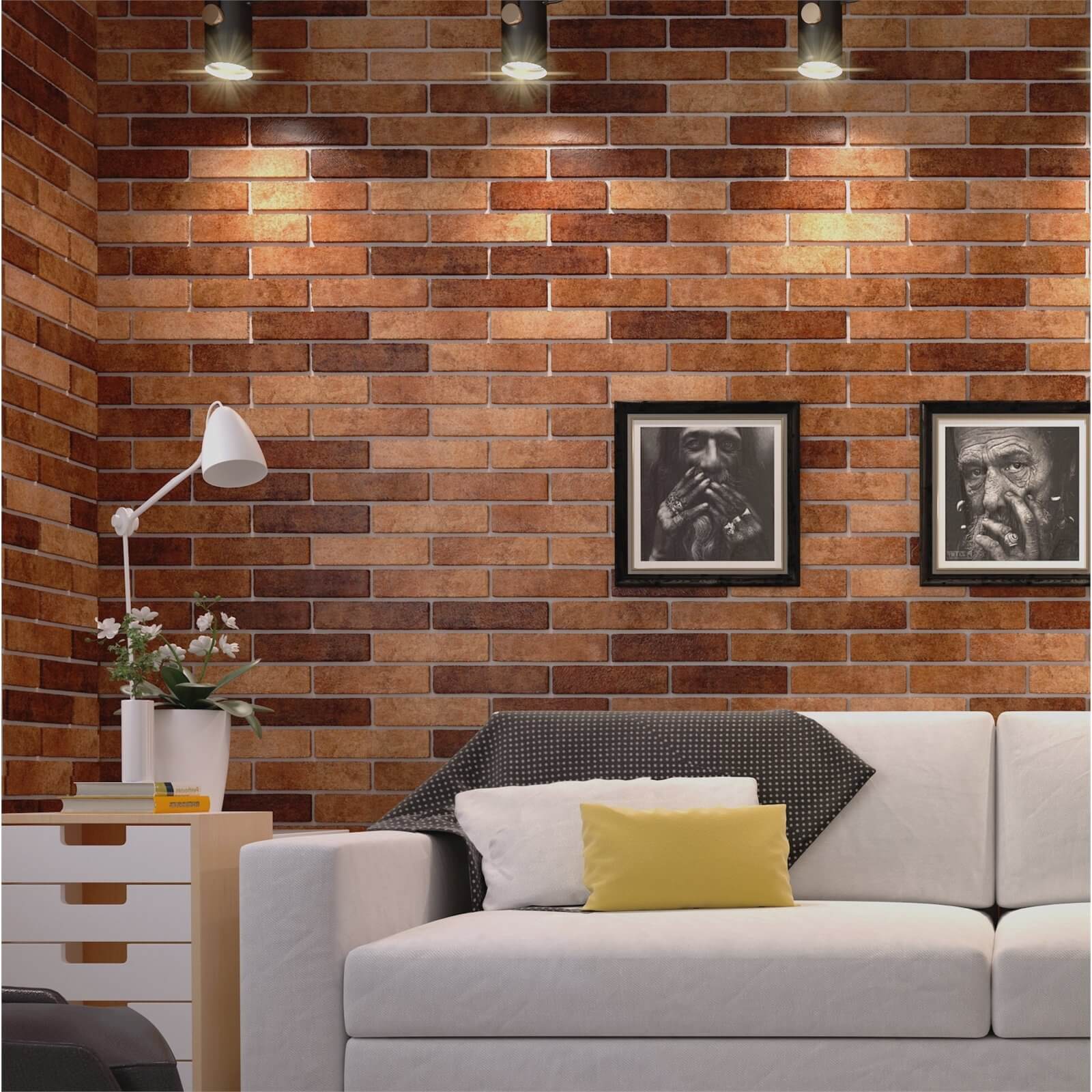 Seven Tones Brick Wall Tiles 250 x 60mm