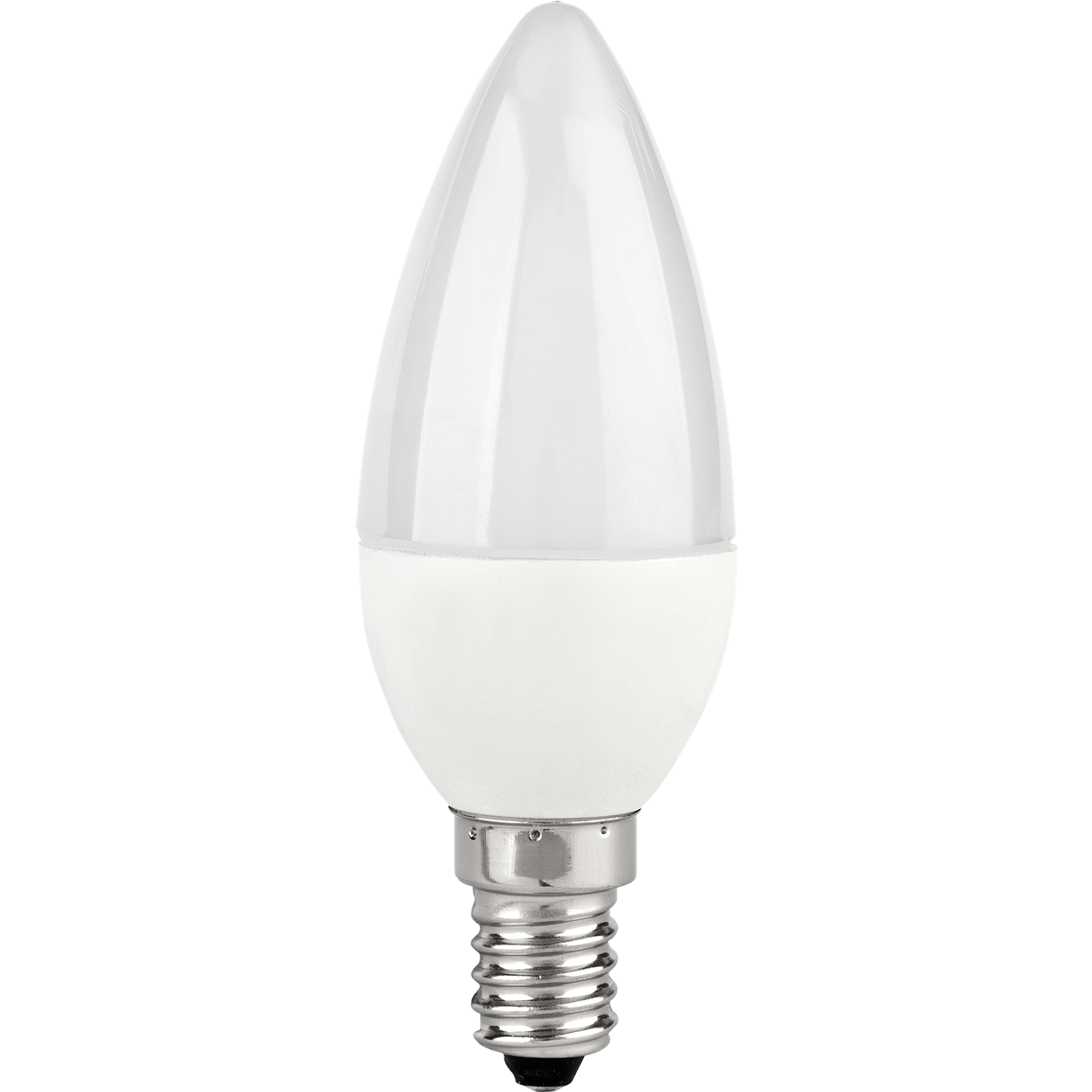 TCP LED Candle 60W E14 Coat Warm Light Bulb - 2 pack